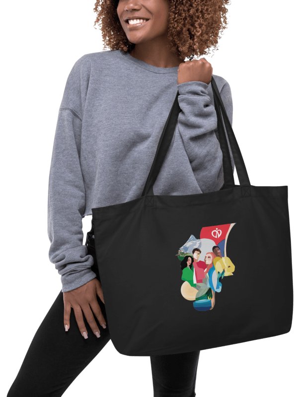 ORGANIC COTTON TOTE BAG OVERSIZED, PLANETARY COLLABORATION product image (2)