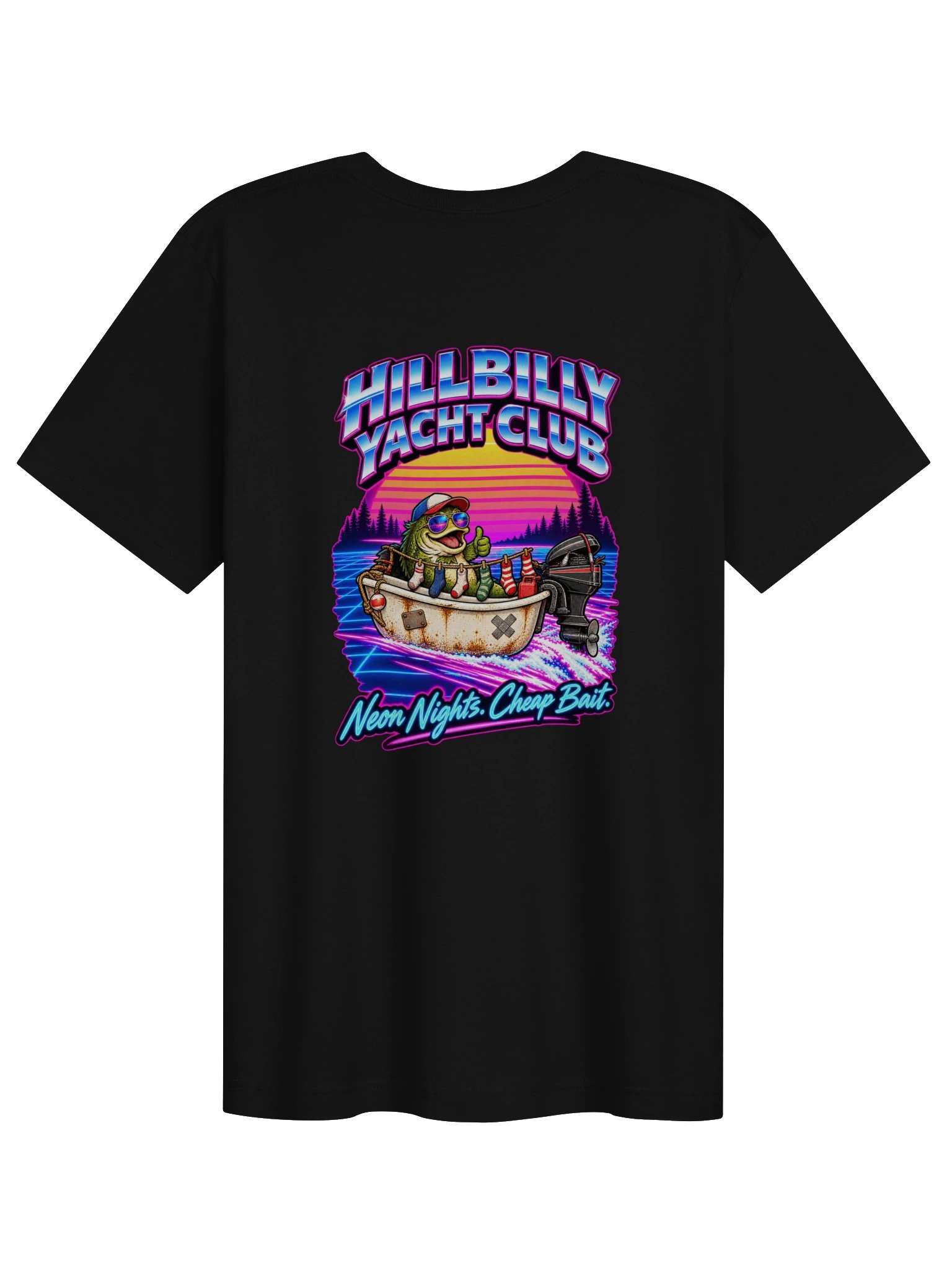 Neon Nights Cheap Bait - Tub Wave - Tee product image (4)