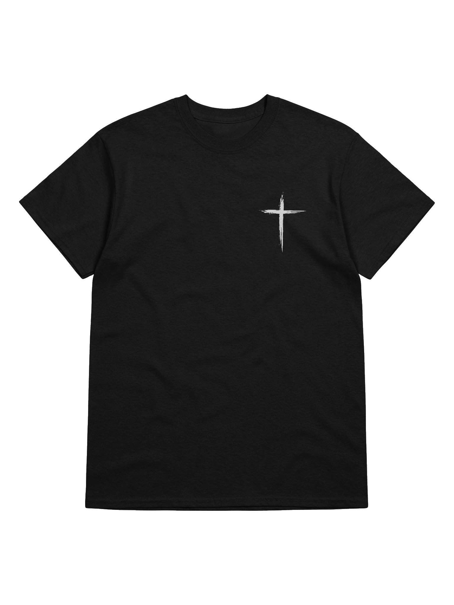 Basic White Cross Tee product image (5)