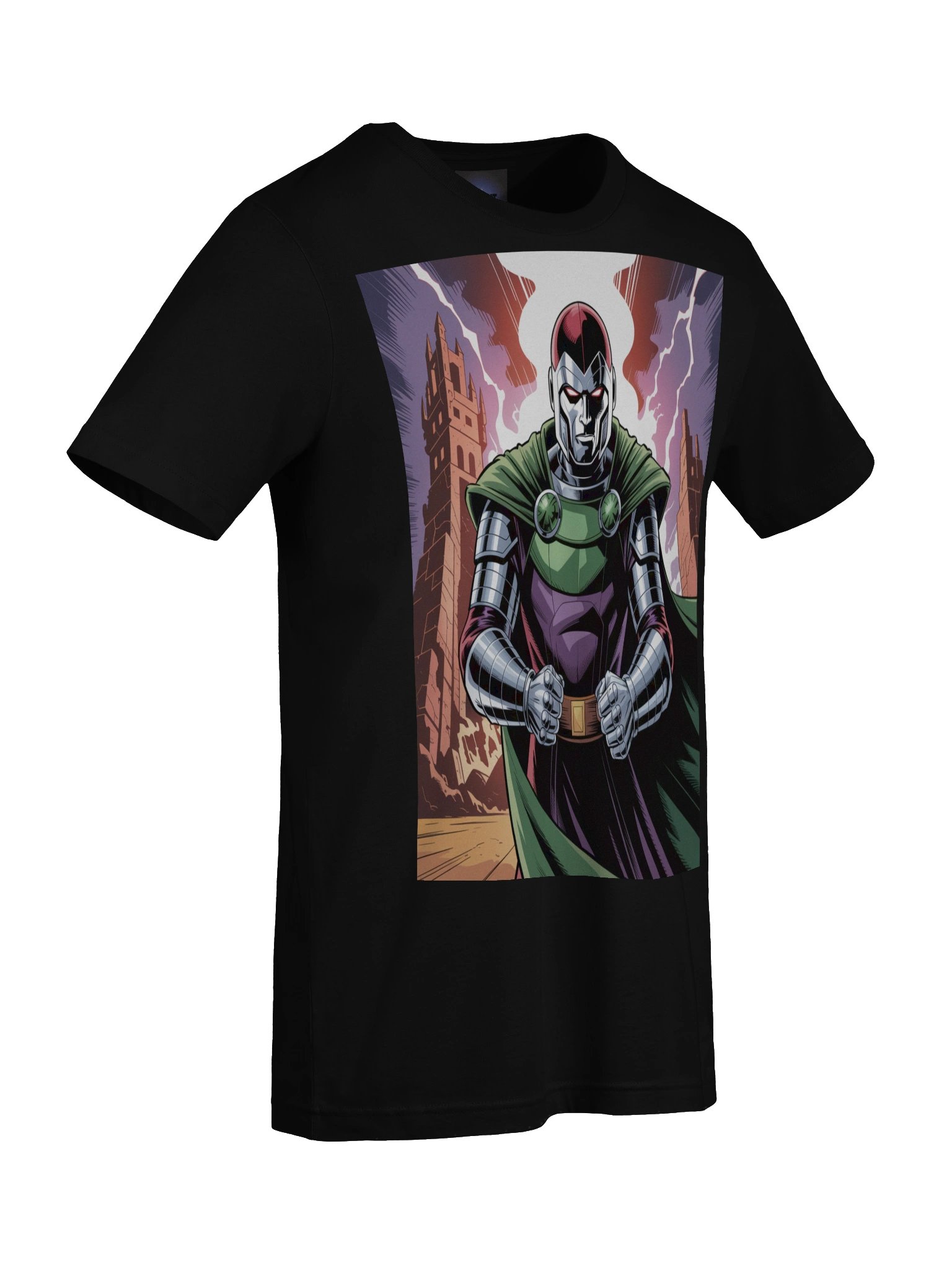 Dr. Doom's Thunderous Spire – Premium Supersoft T-Shirt product image (9)