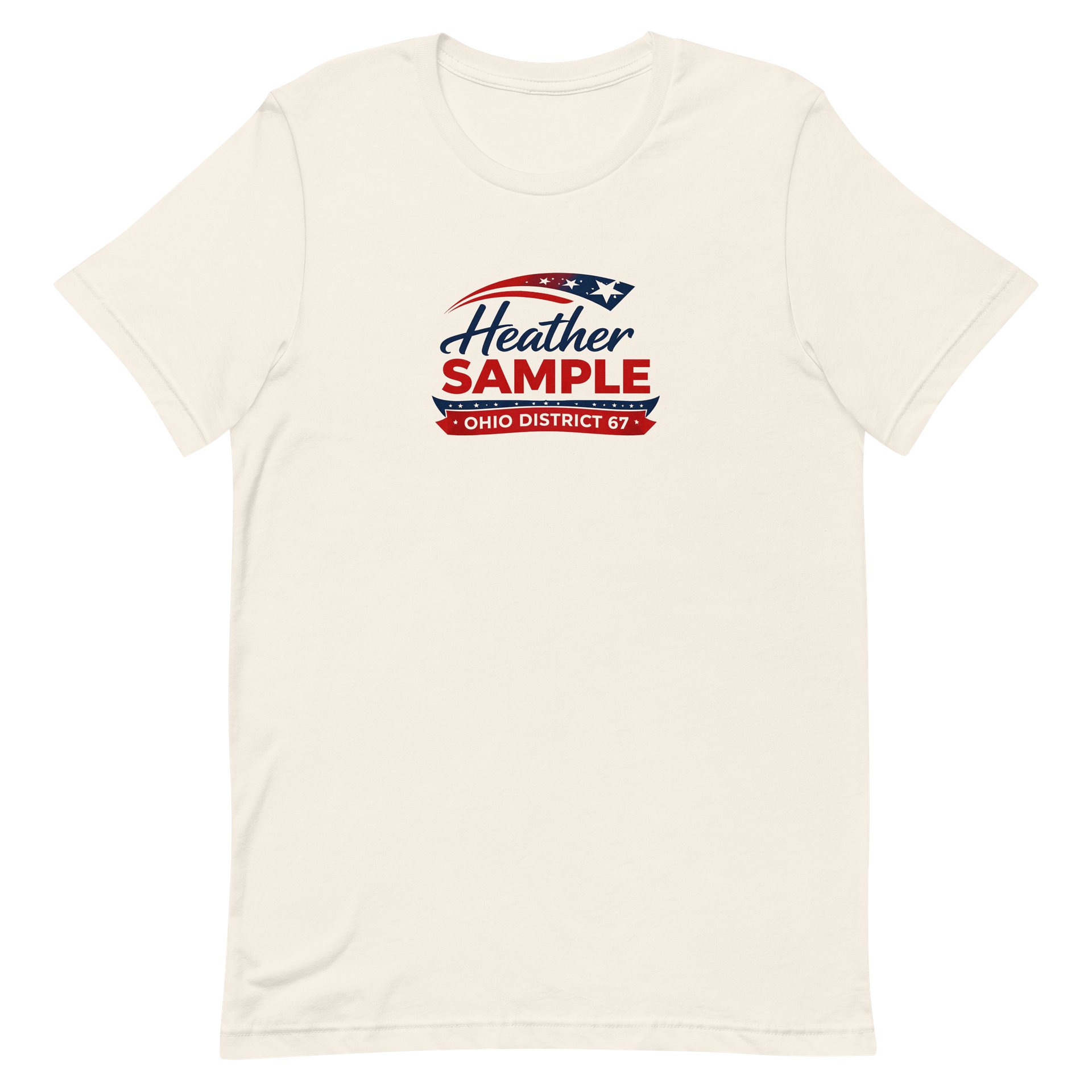 Heather Sample Premium Front and Back Tee product image (3)