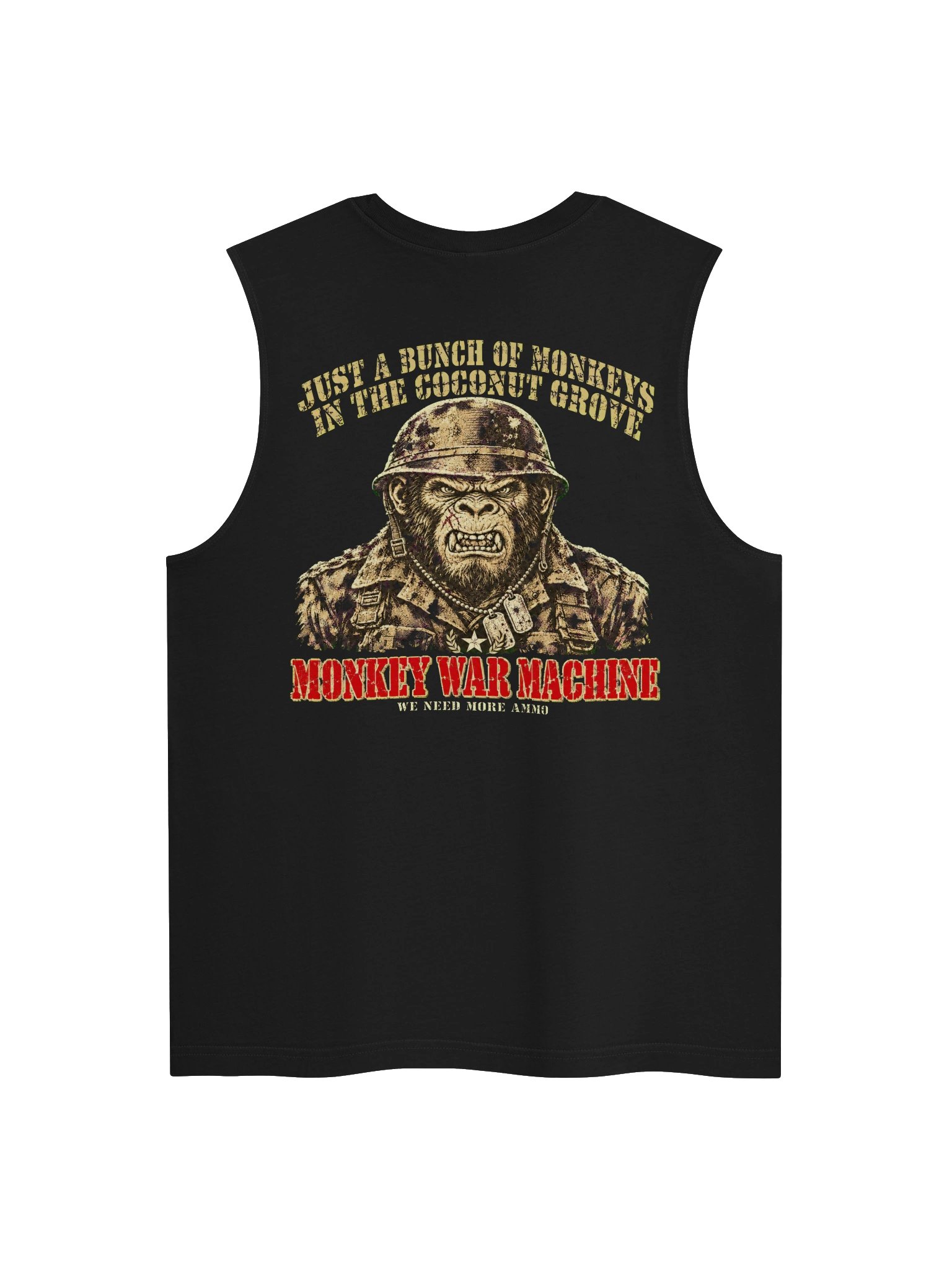 Monkey War Machine "Coconut Grove" Muscle Tank product image (1)
