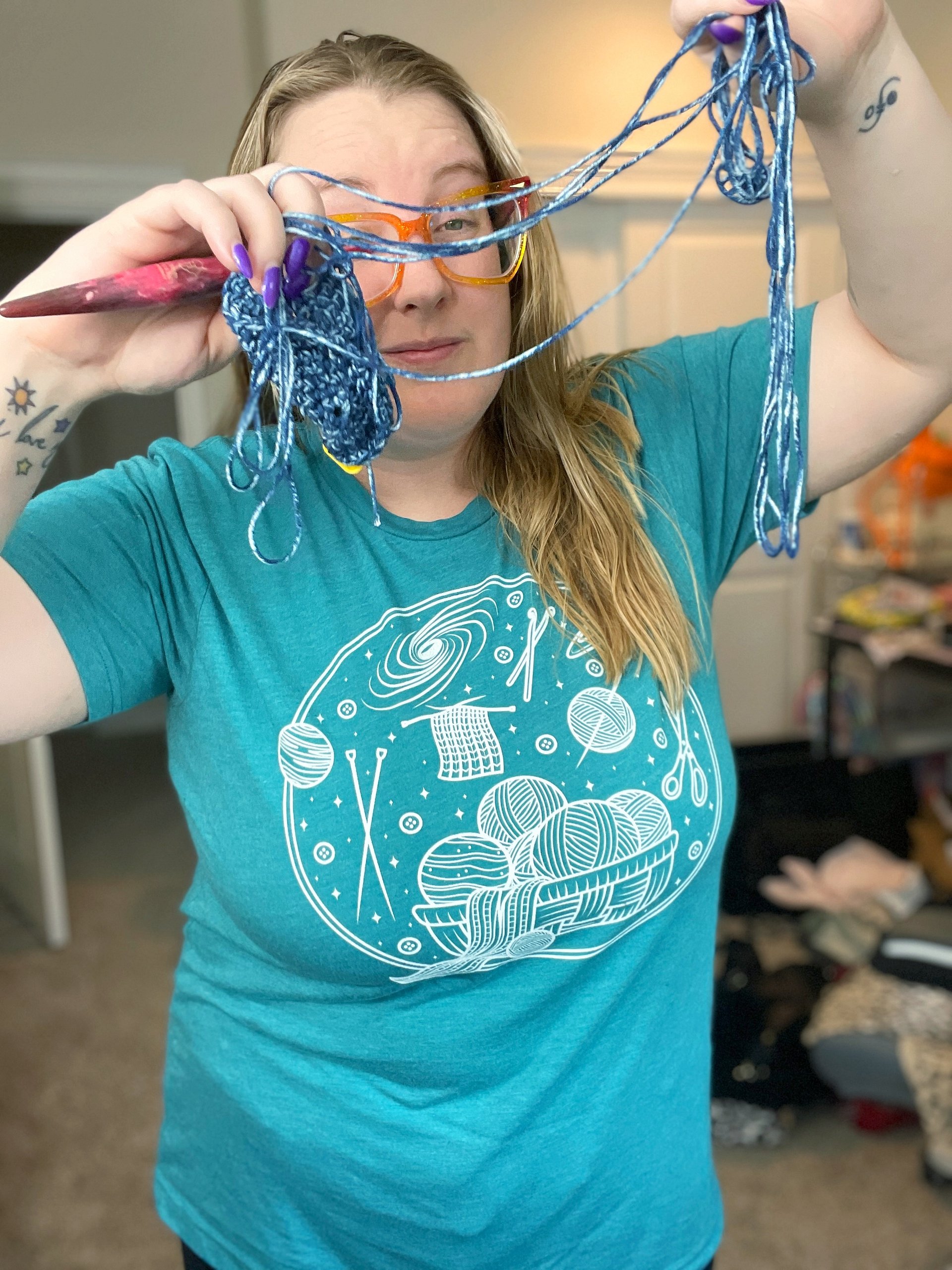 Crafting in Space Shirt product image (1)