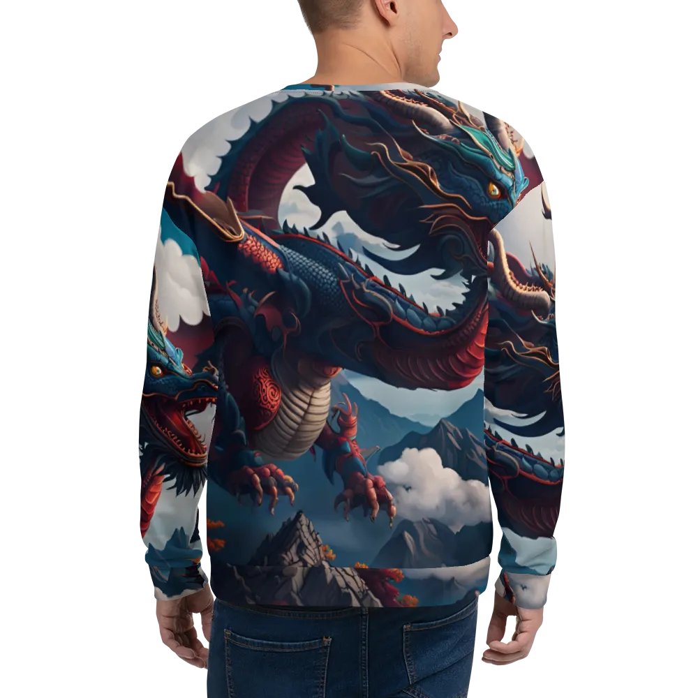 Harmony Dragon Majesty All-Over Sweatshirt product image (1)