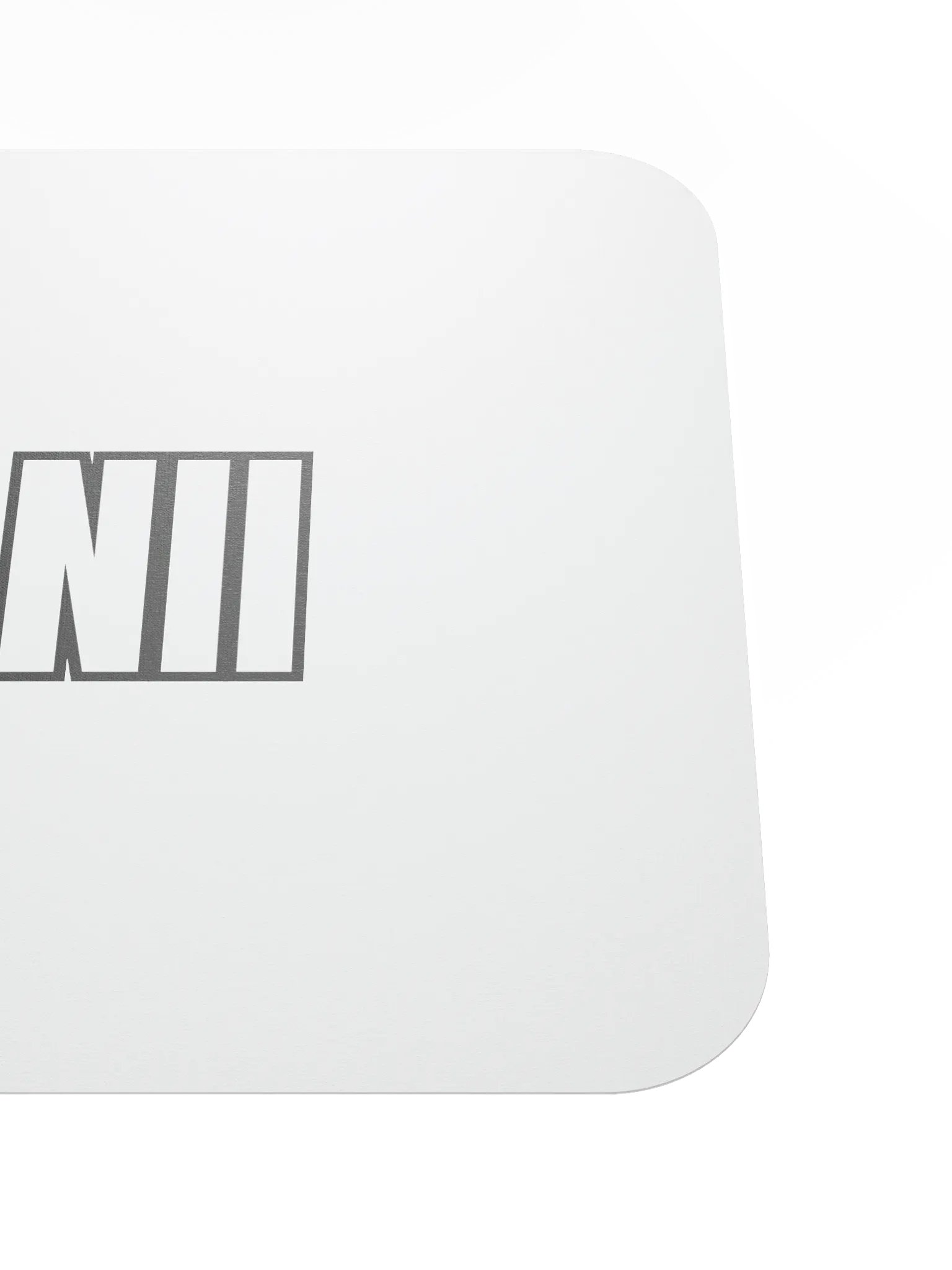 DANII WHITE BLACK MOUSE PAD product image (5)