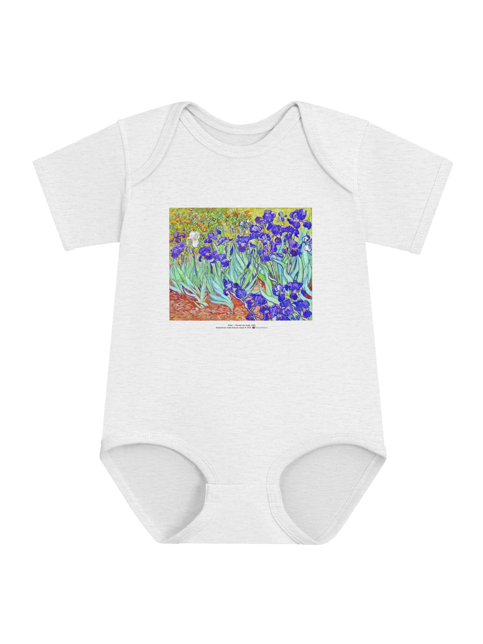 Irises — Onesie product image (1)
