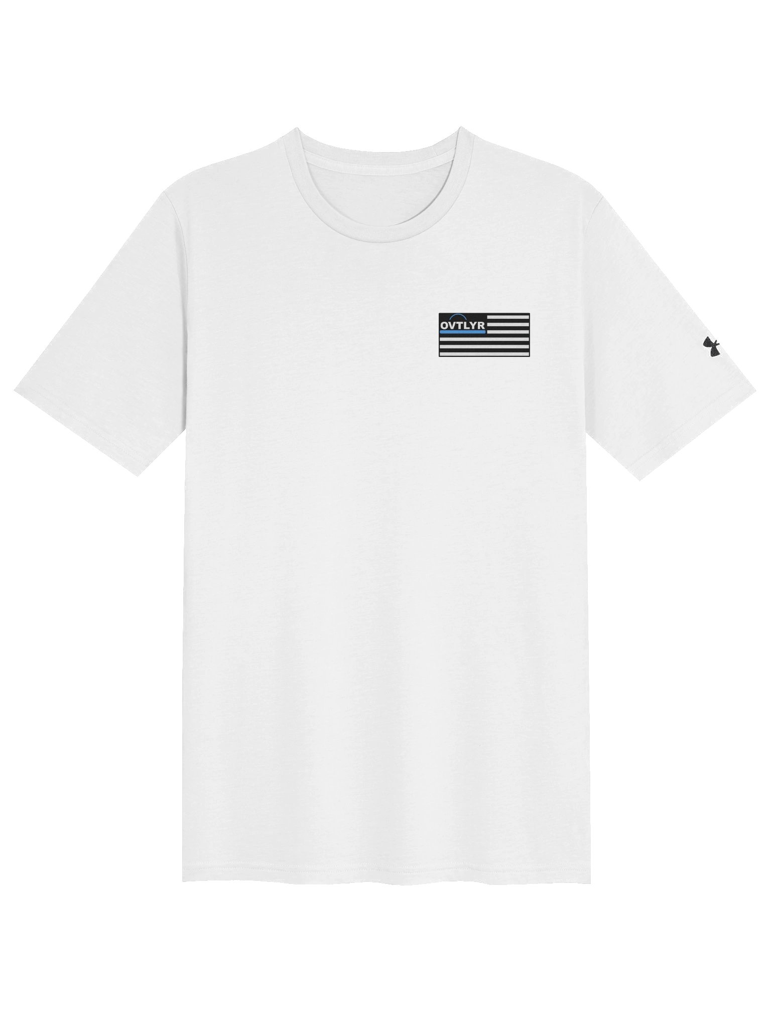 OVTLYR Flag Shirt - left - White product image (1)