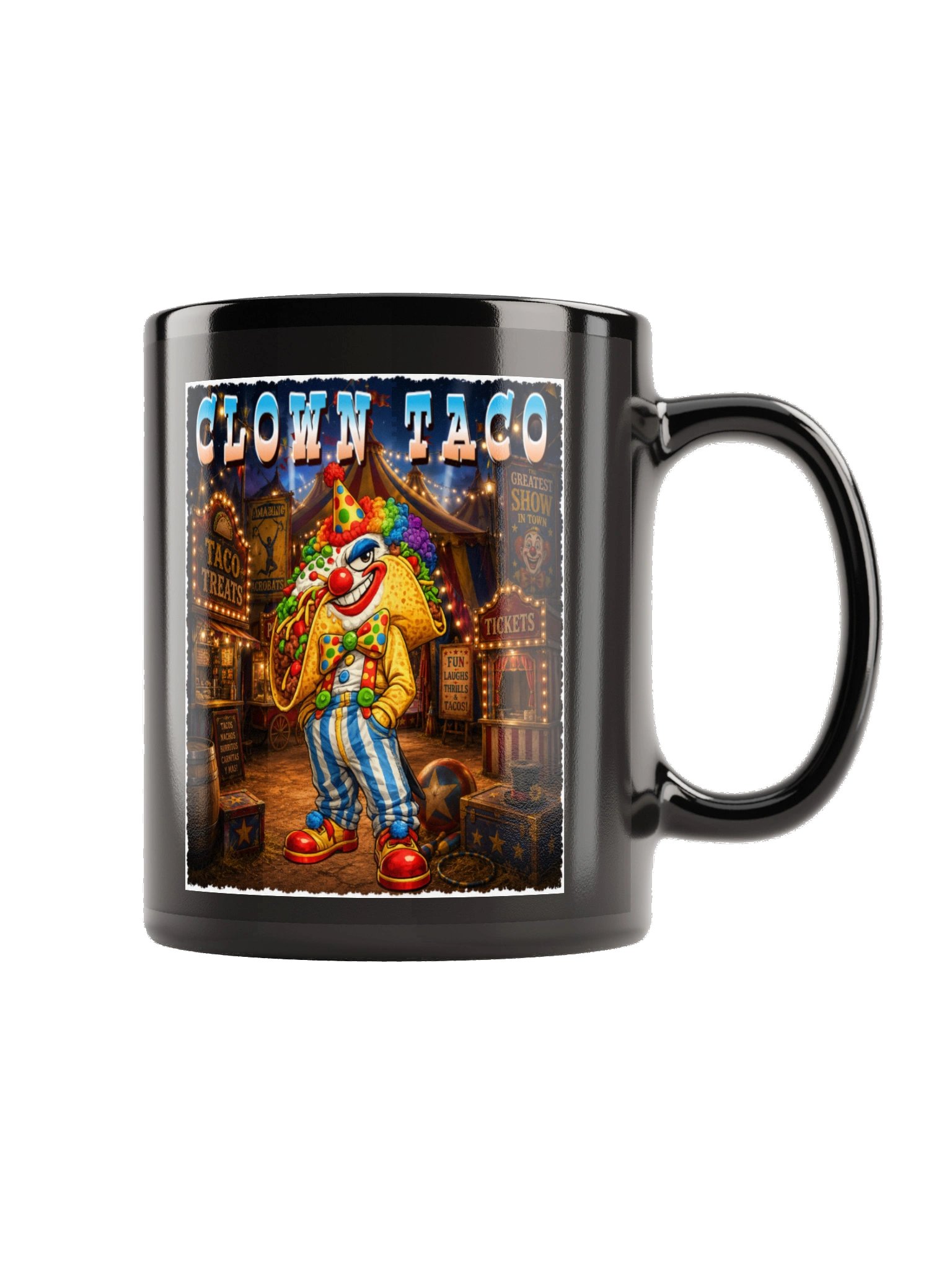 Clown Taco Circus Mug - The Taco Family product image (3)