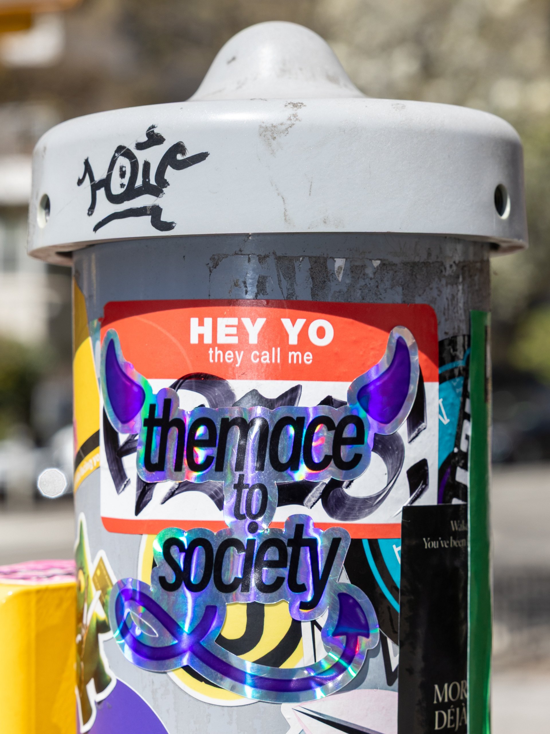 THEMACE TO SOCIETY Holographic Sticker (Cut-Out) product image (3)