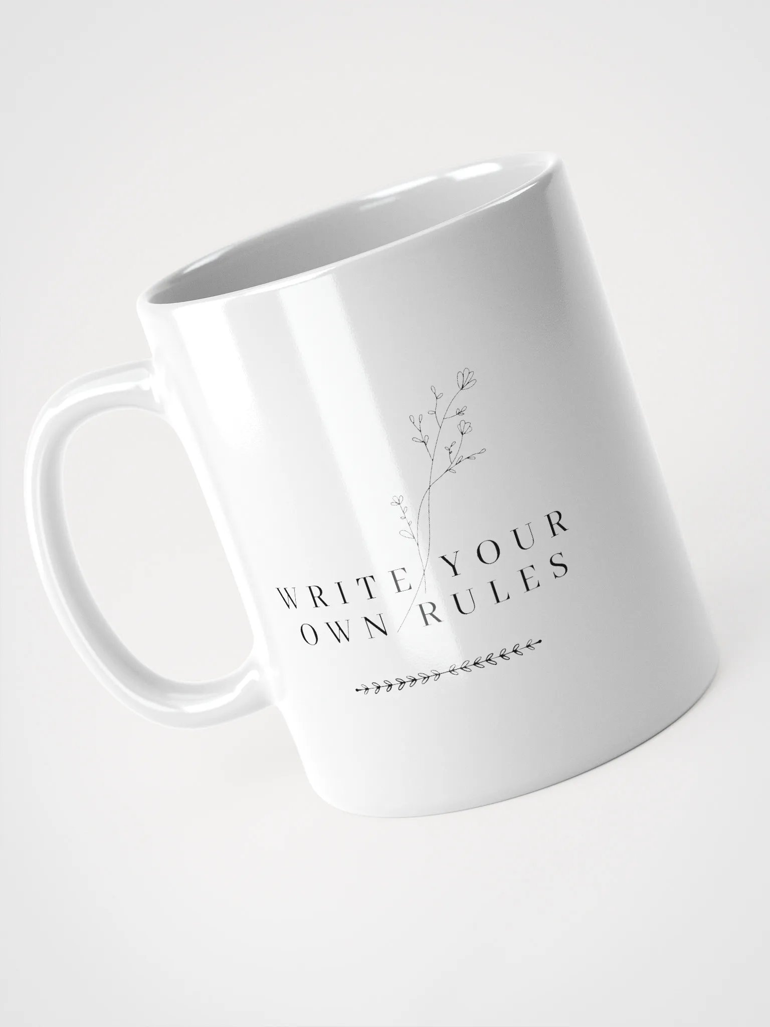 White Glossy Mug GMFB0106 product image (3)