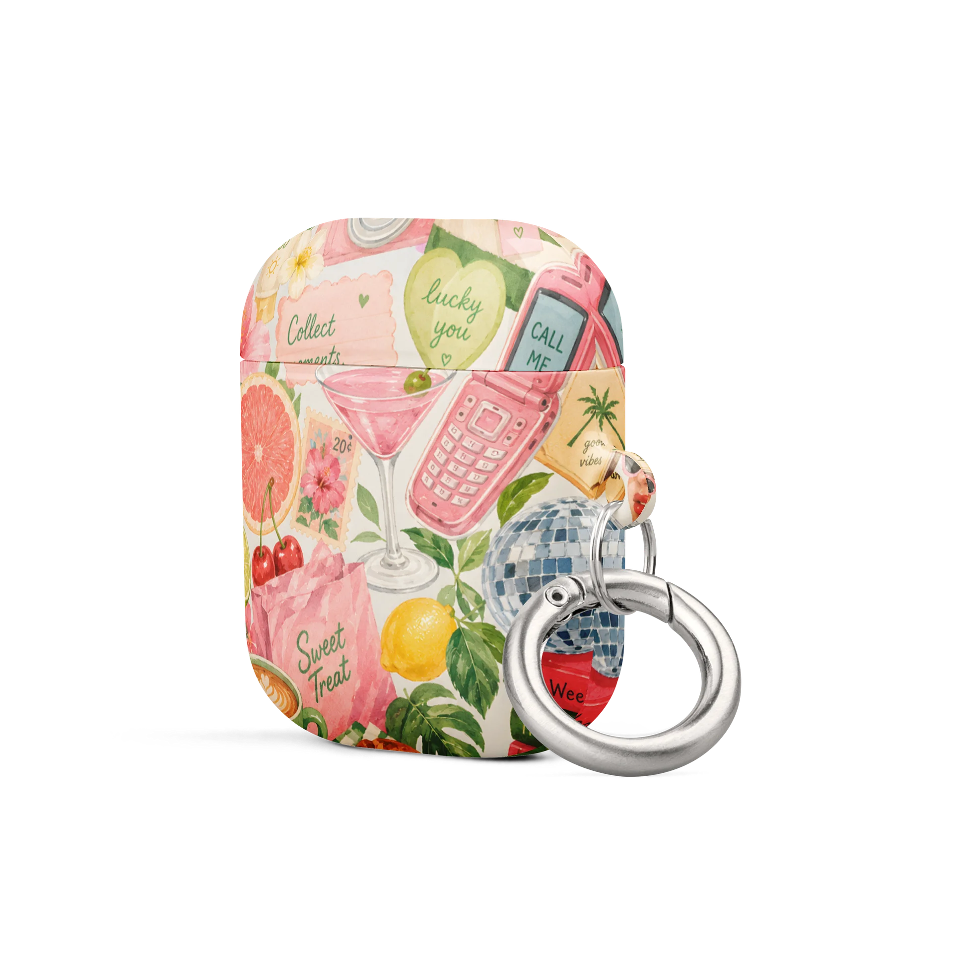 Dreamy Vacation Lifestyle Collage AirPods Case product image (6)