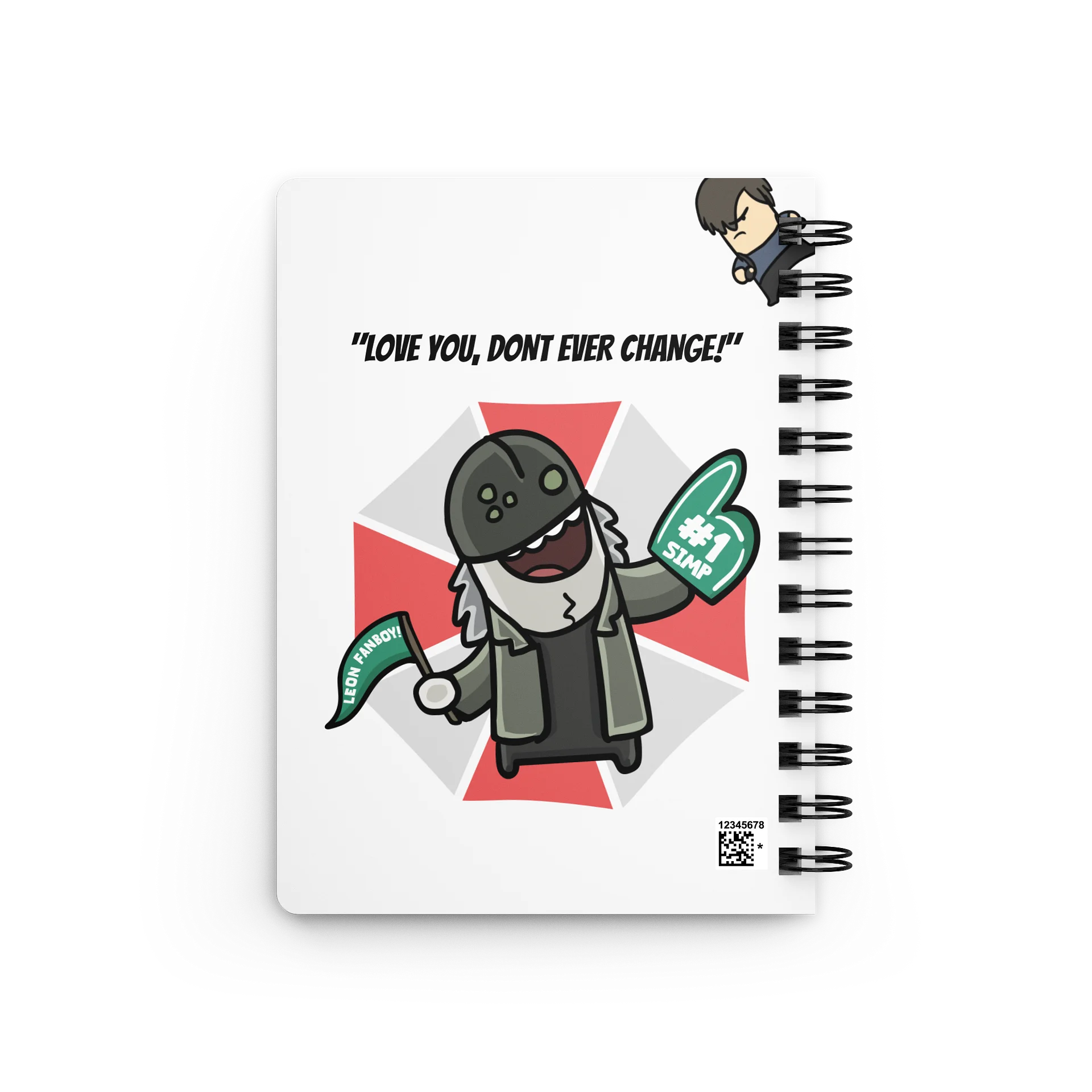 Gideon Simp Spiral Note book product image (2)