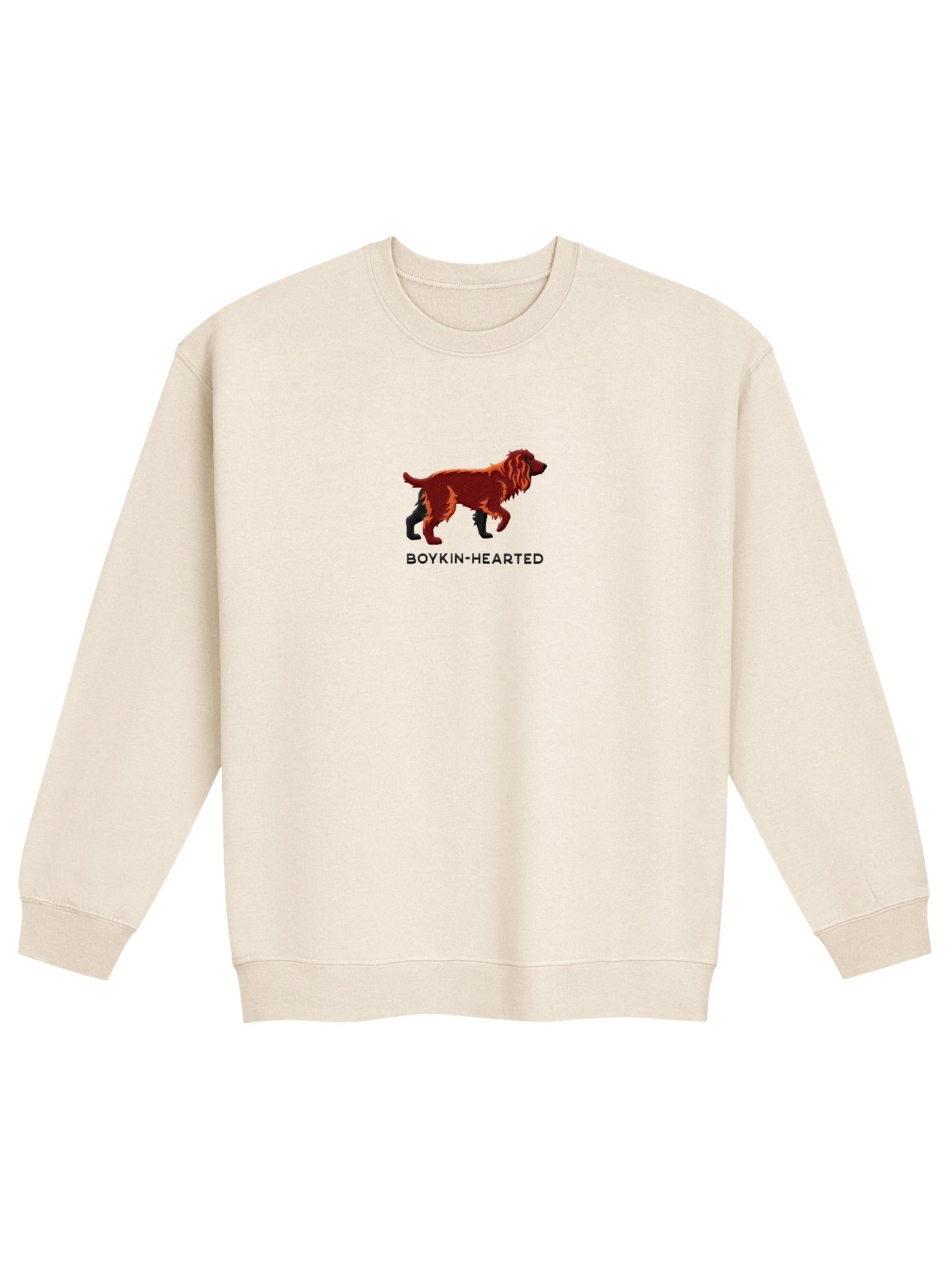 Boykin-Hearted Sweatshirt (Embroidered) of a Boykin Spaniel product image (4)