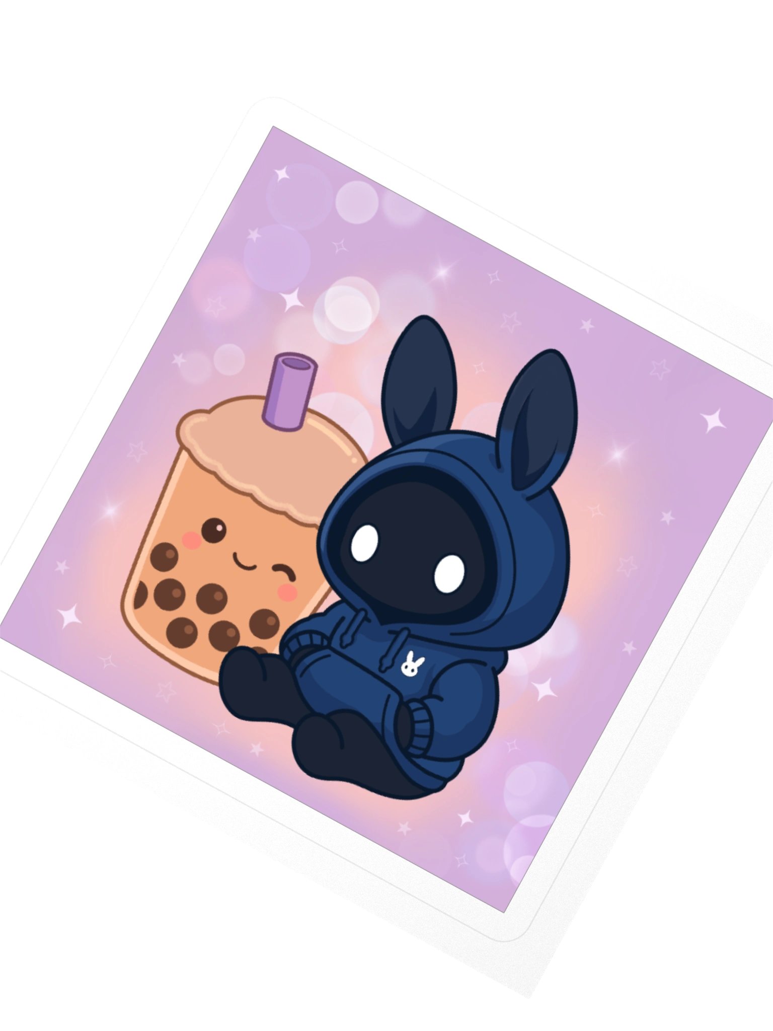Poochoki Bubble Tea Plushie Sticker product image (2)