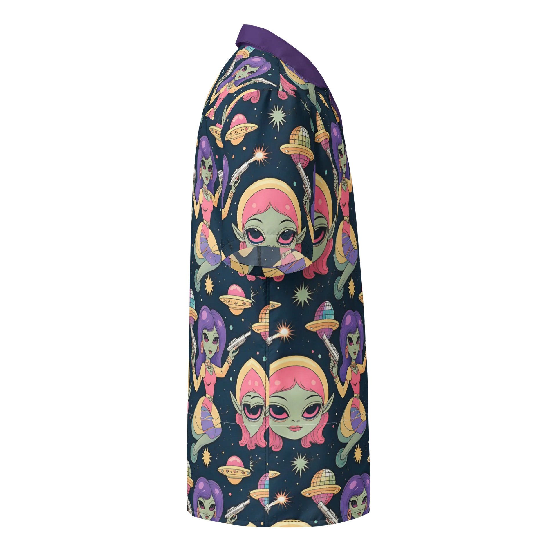 Galactic Invasion Hawaiian Shirt product image (4)