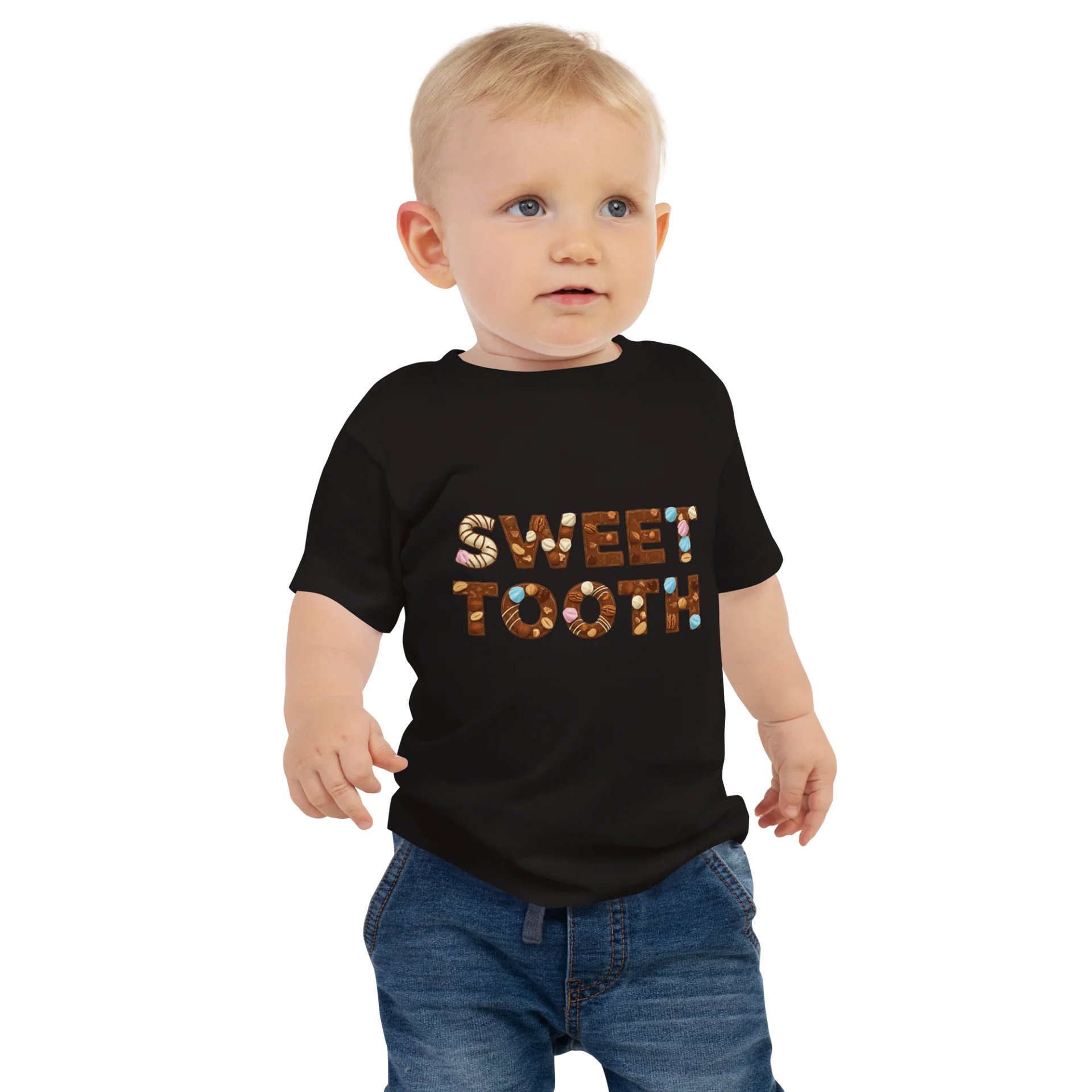 Sweet Tooth Chocolate Bars Baby Tee product image (1)