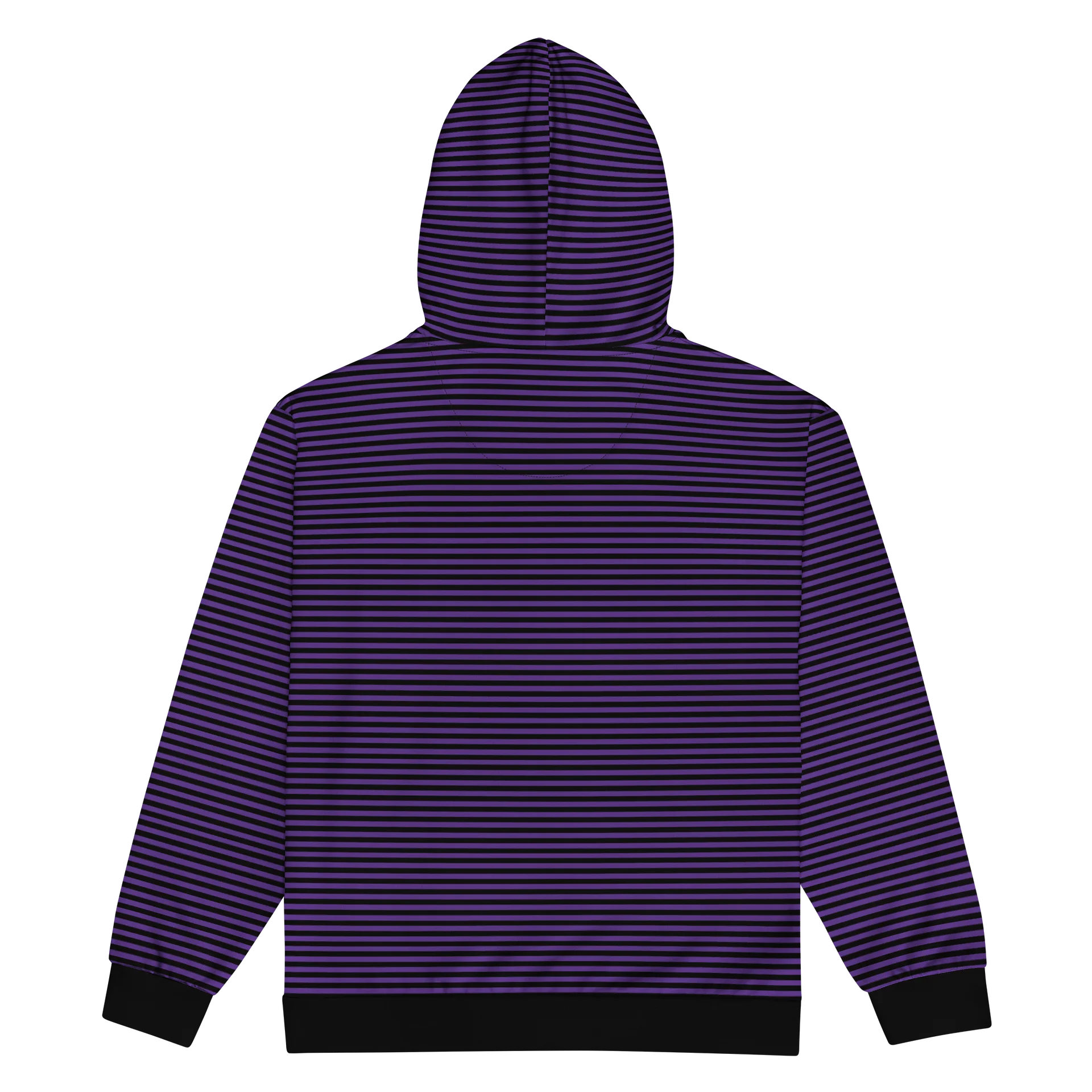 Blaque and Indigo Kat Skull Stripped Hoodie product image (2)