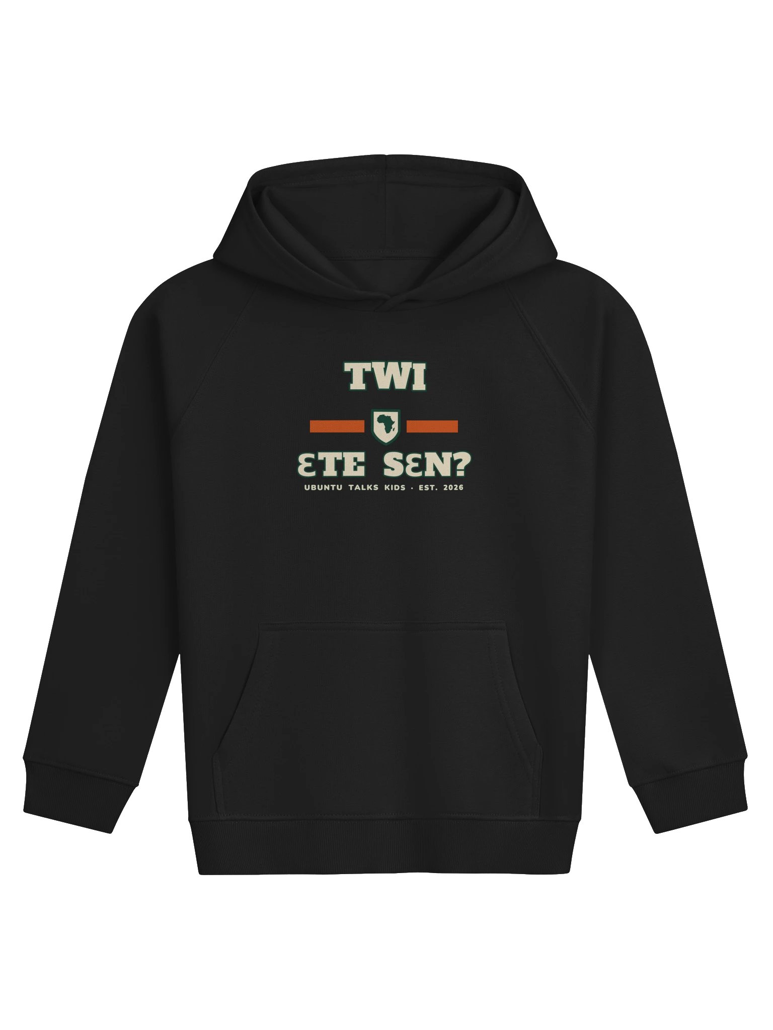 Little Language Club — ƐTE SƐN? | Twi Kids Eco Hoodie product image (1)