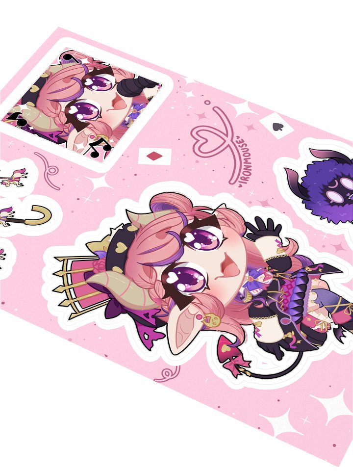 Ironmouse Sticker Sheet product image (2)