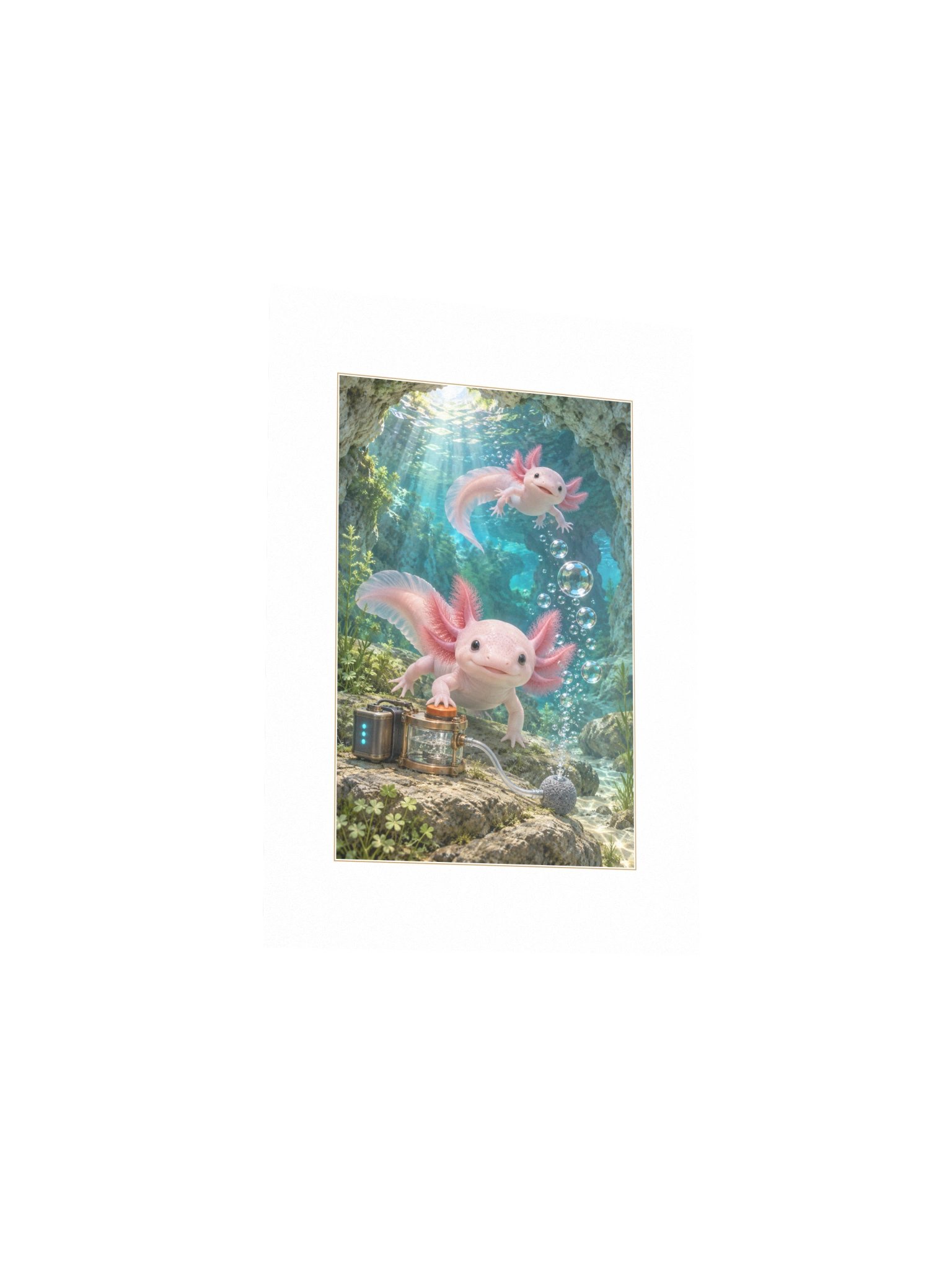 Bubble Buffer Small Art Print product image (3)