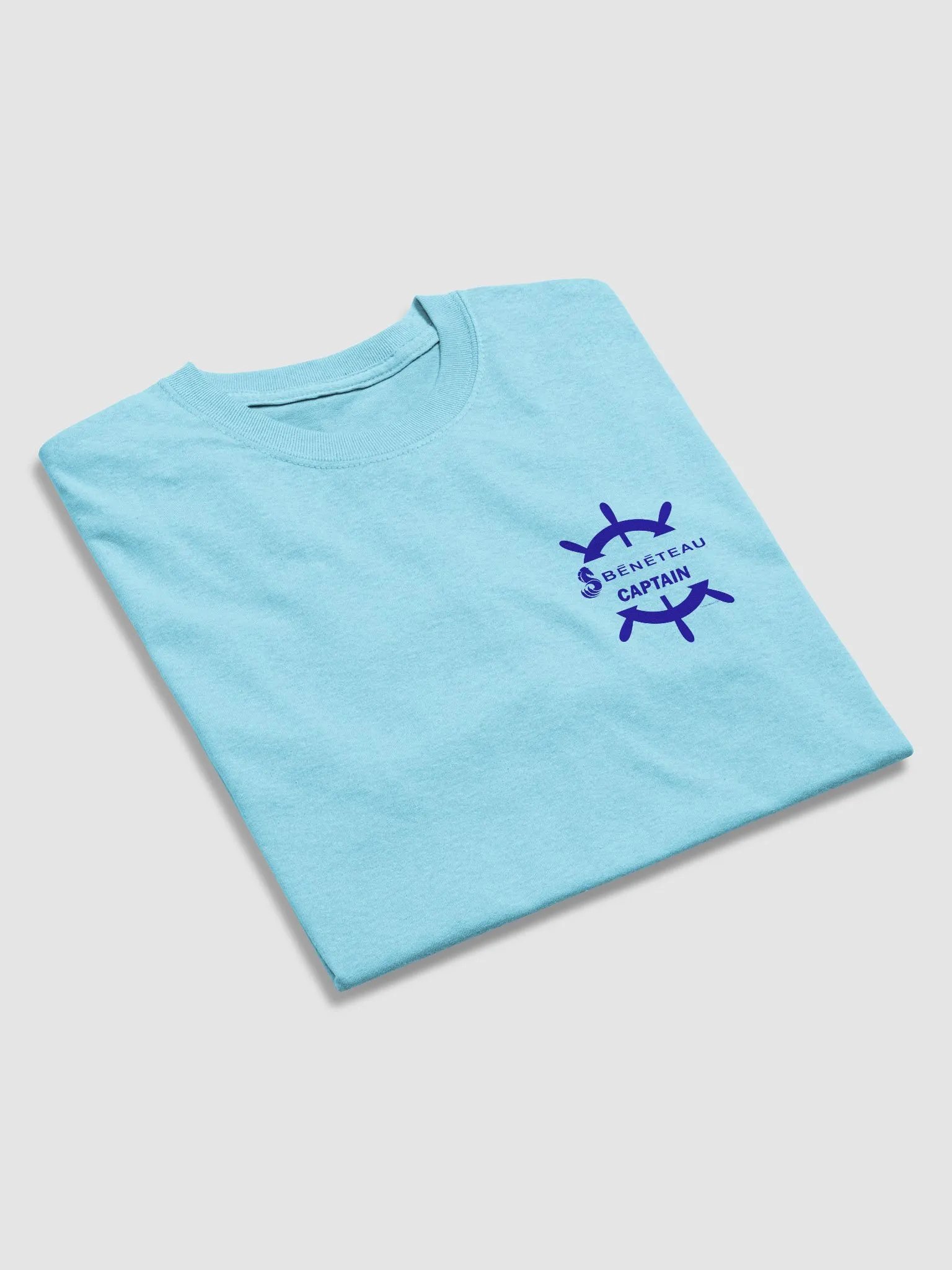 Beneteau Captain - T-Shirt - Light Shirt w/Blue Logo product image (5)