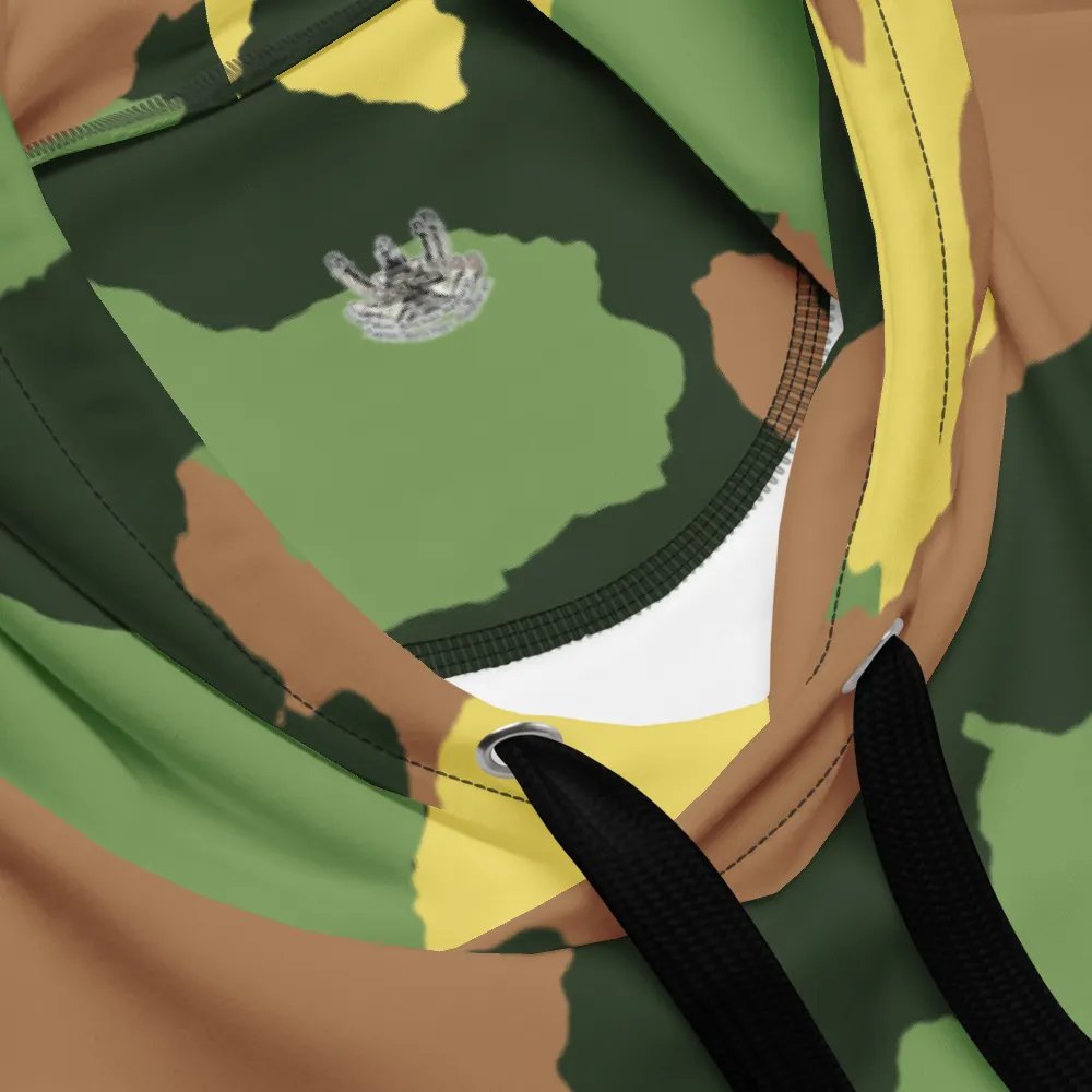2 Anchor Titan Tug (Green Camouflage) Hoodie – Performance Marine Wear | Twin Anchor Apparel North Current Line product image (5)