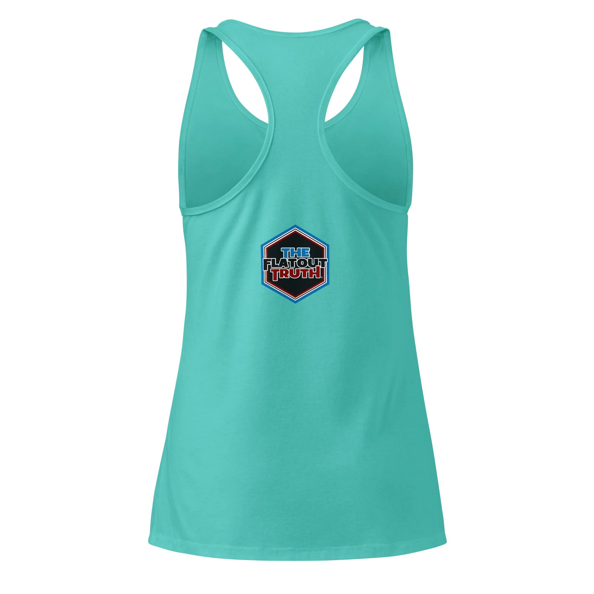TFOT Women's Blue Hex Racerback Tank product image (2)