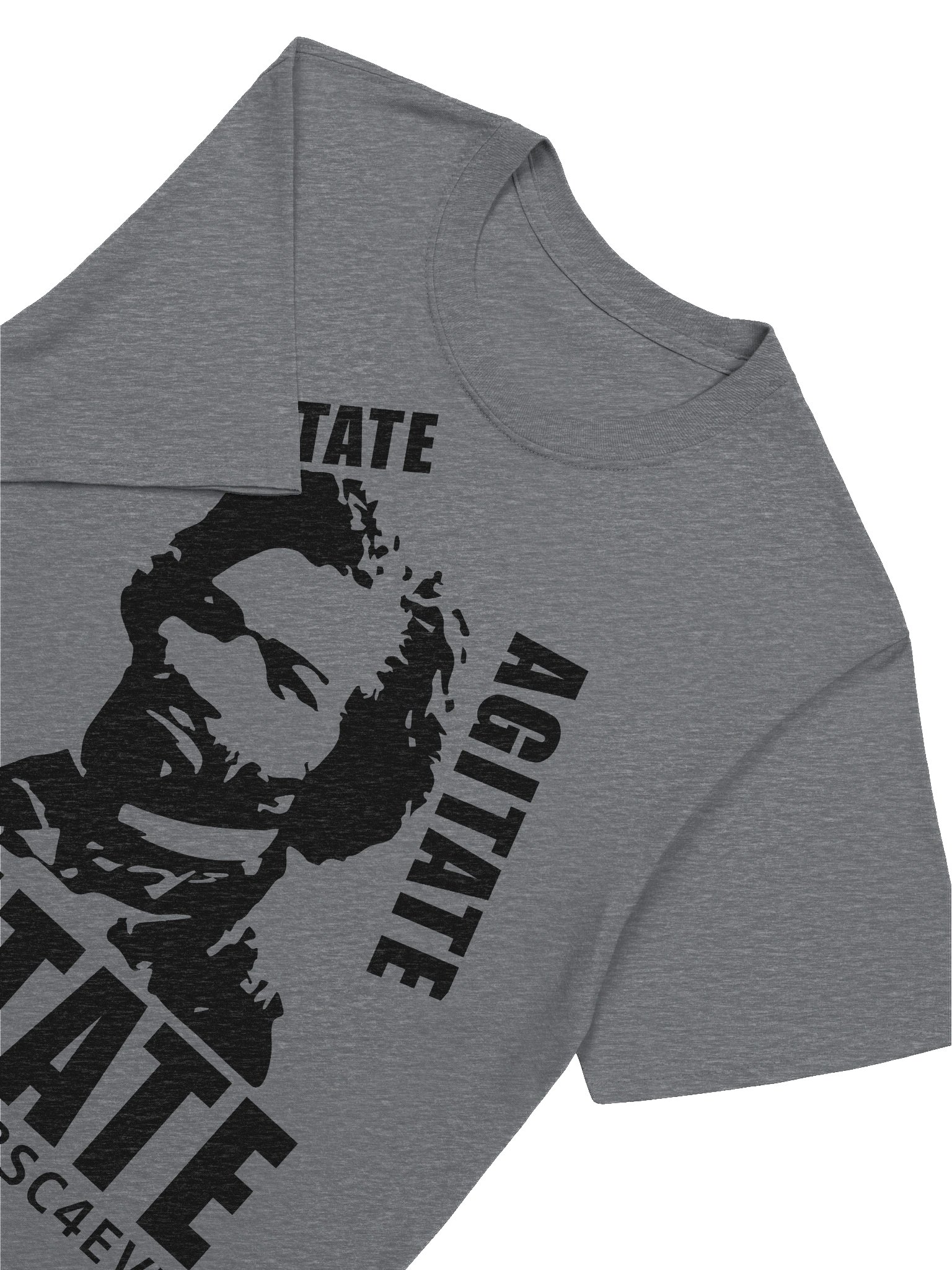 FREDERICK DOUGLASS AGITATE (BLACK) UNISEX T-SHIRT product image (7)