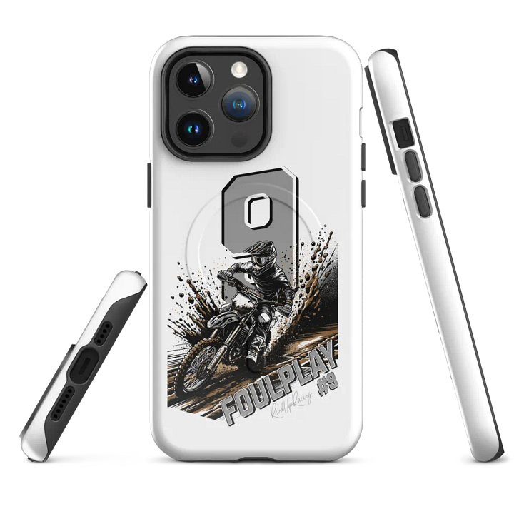FOUL PLAY #9 Motocross iPhone Case product image (1)