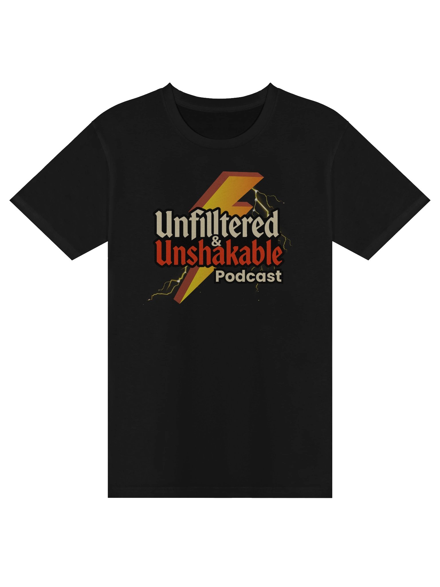 Unfiltered & Unshakable Podcast Tee product image (1)