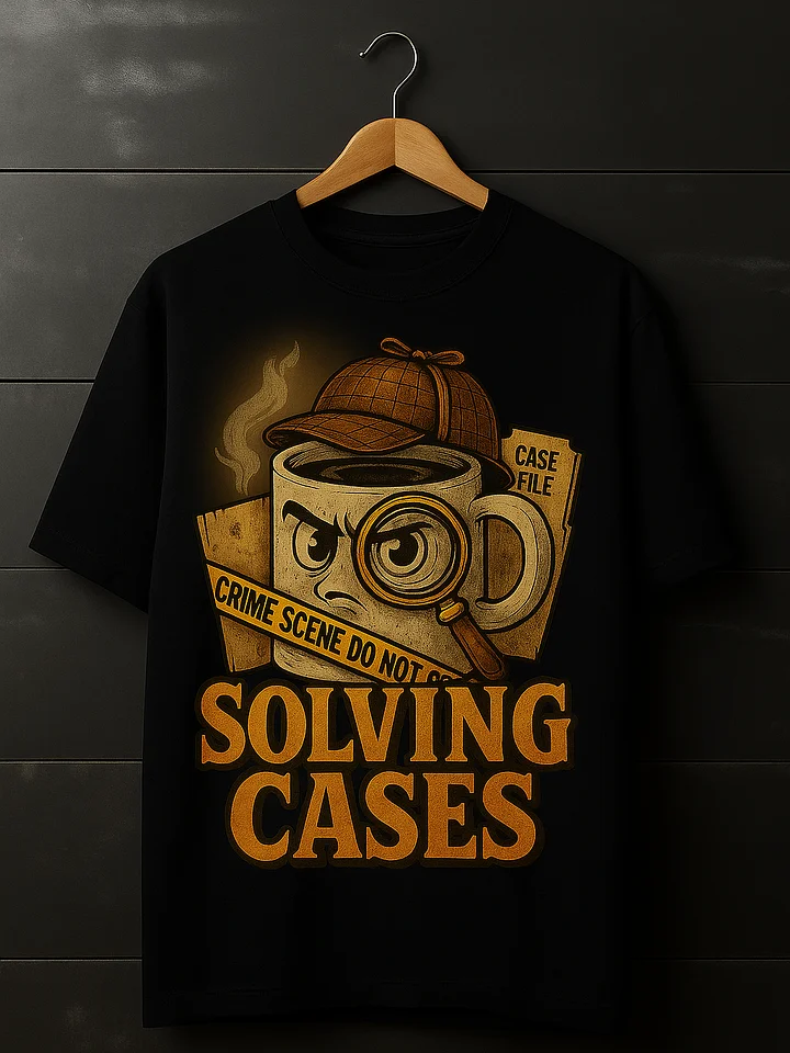 Solving Cases - Heavyweight T-Shirt product image (1)