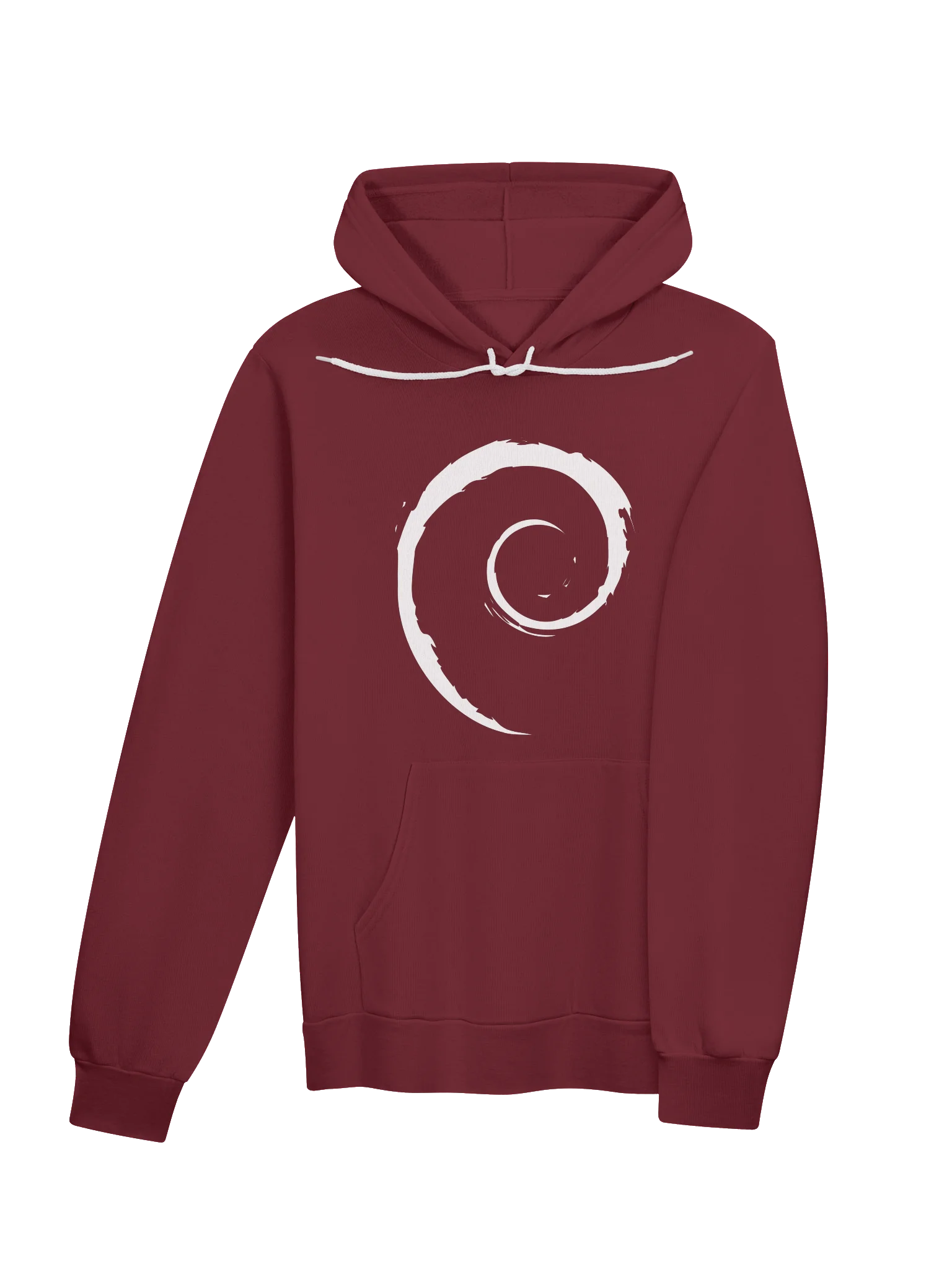 Hoodie with Debian Swirl product image (4)