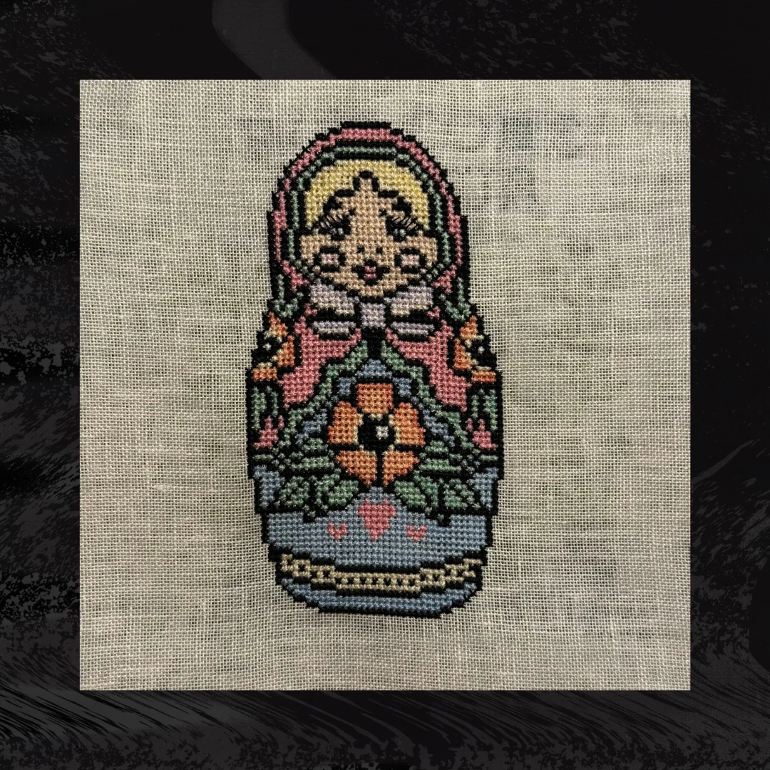 Pastel Matryoshka Doll Pattern product image (2)