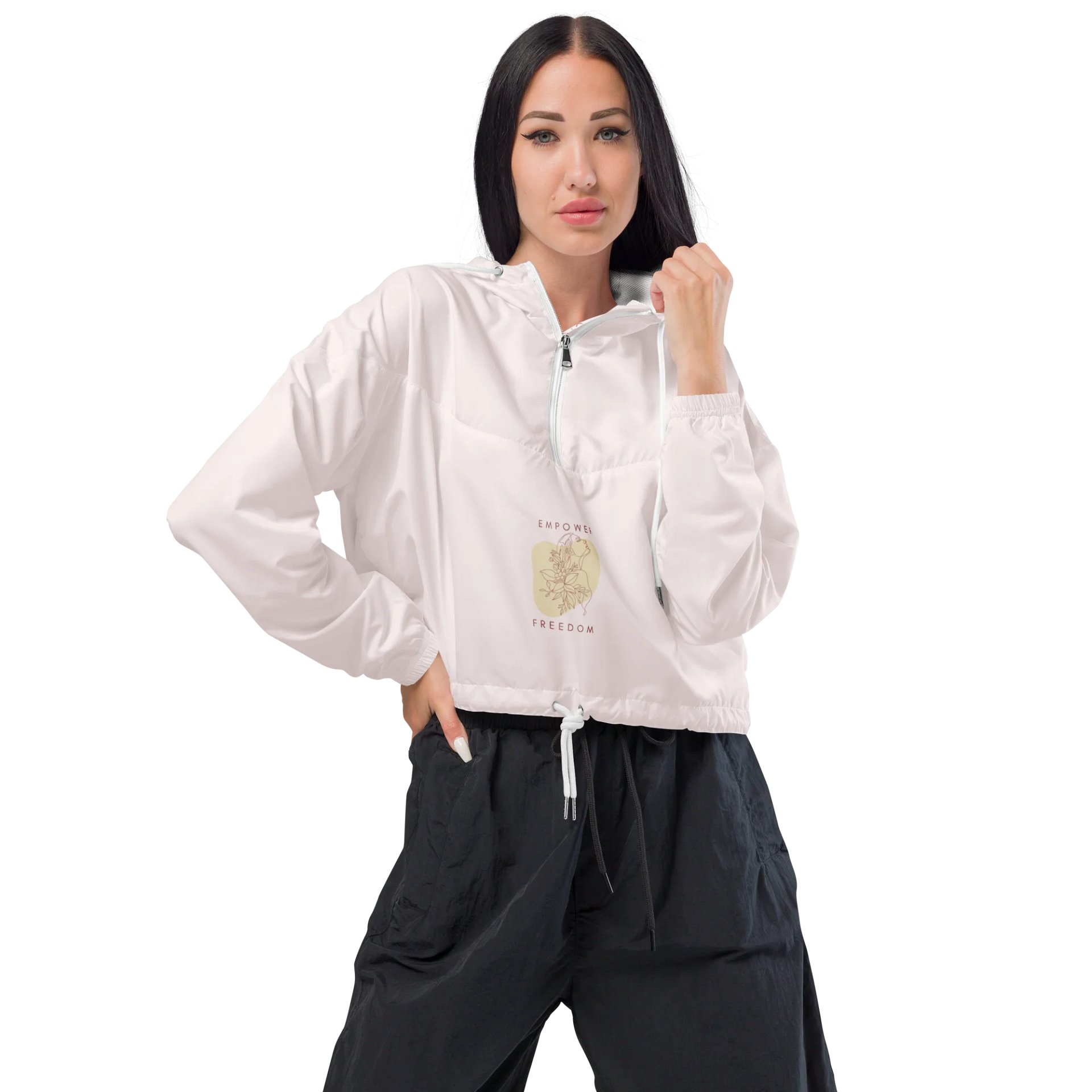 Women's Cropped Windbreaker WCFB0115 product image (1)