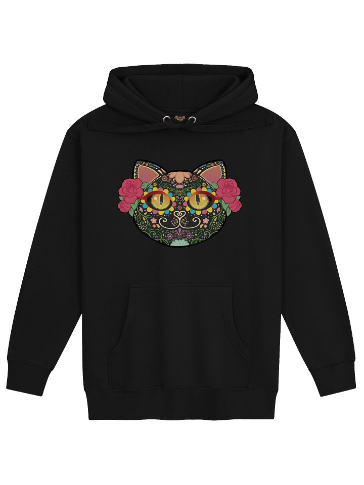 Sugar Skull Cat Hoodie product image (1)