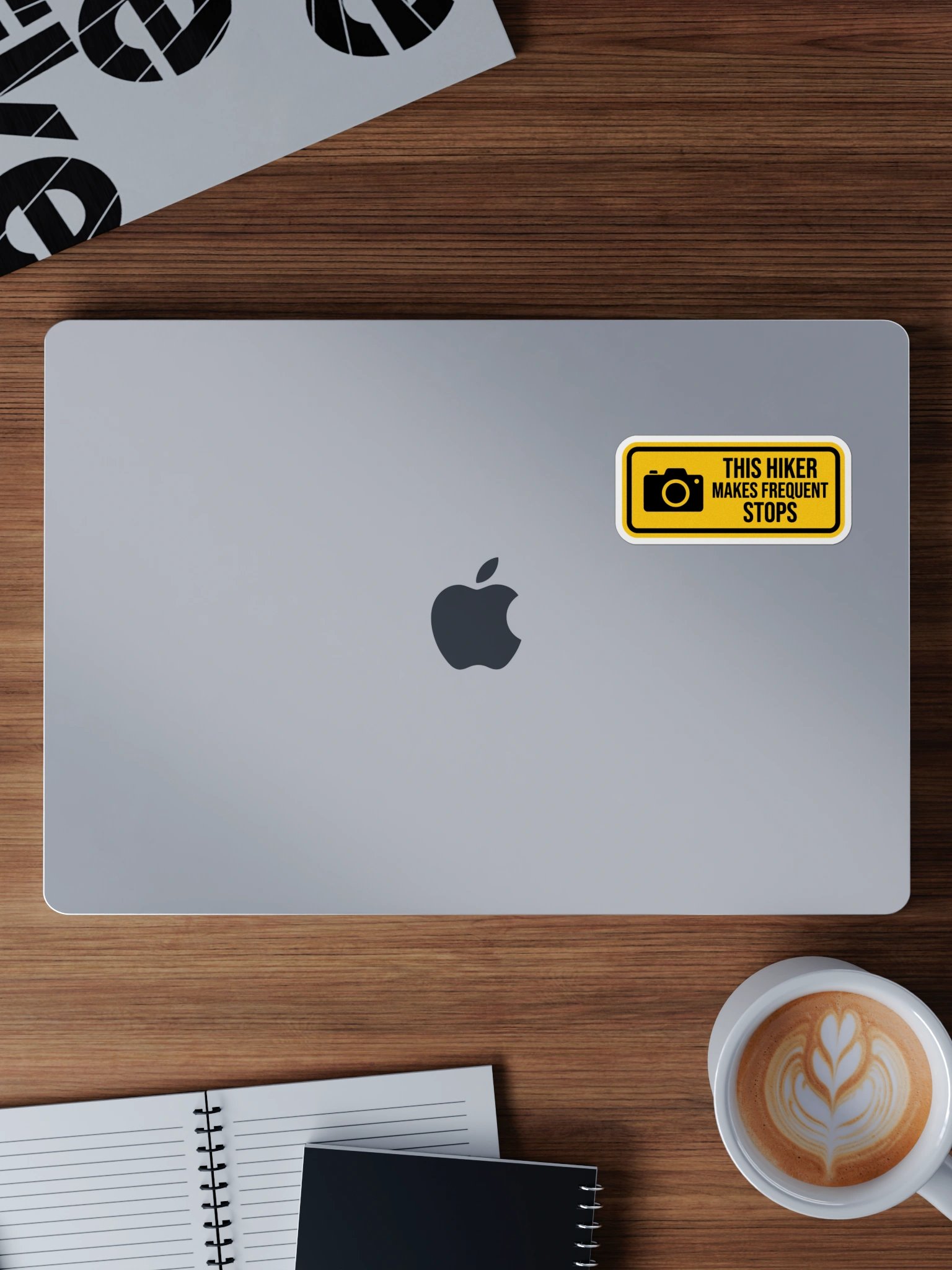 This Hiker Makes Frequent Stops Sticker product image (4)