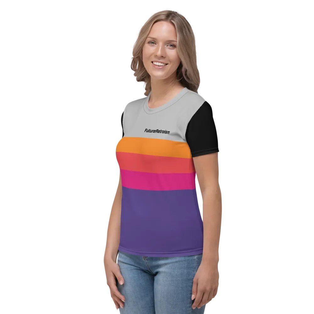 FR AOP Women's Crew Neck T-Shirt product image (2)