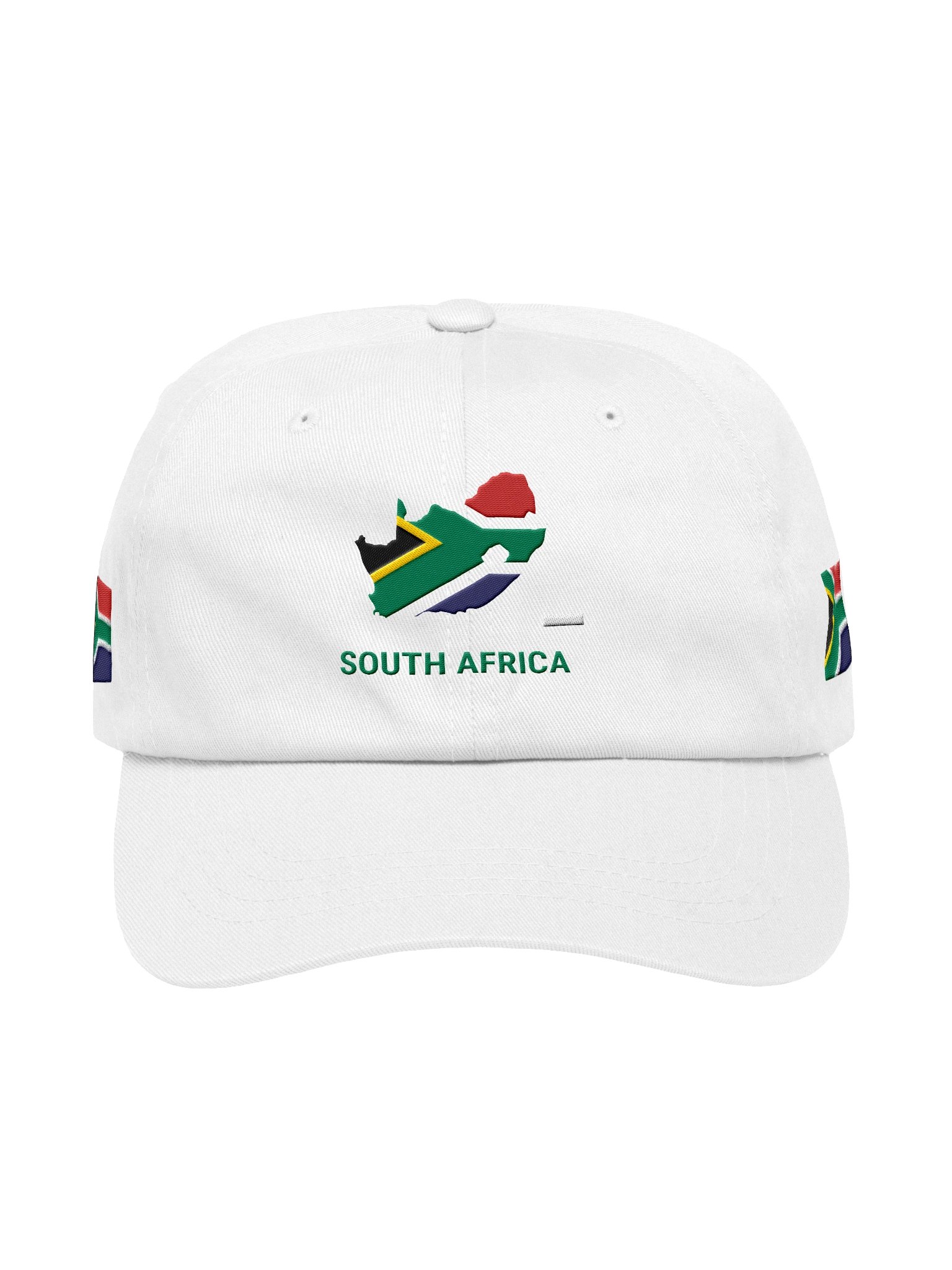 South Africa 2026 World Cup Flag Dad Hat - South Africa Soccer Fan Cap - Premium Embroidered Chino Cotton Twill product image (1)