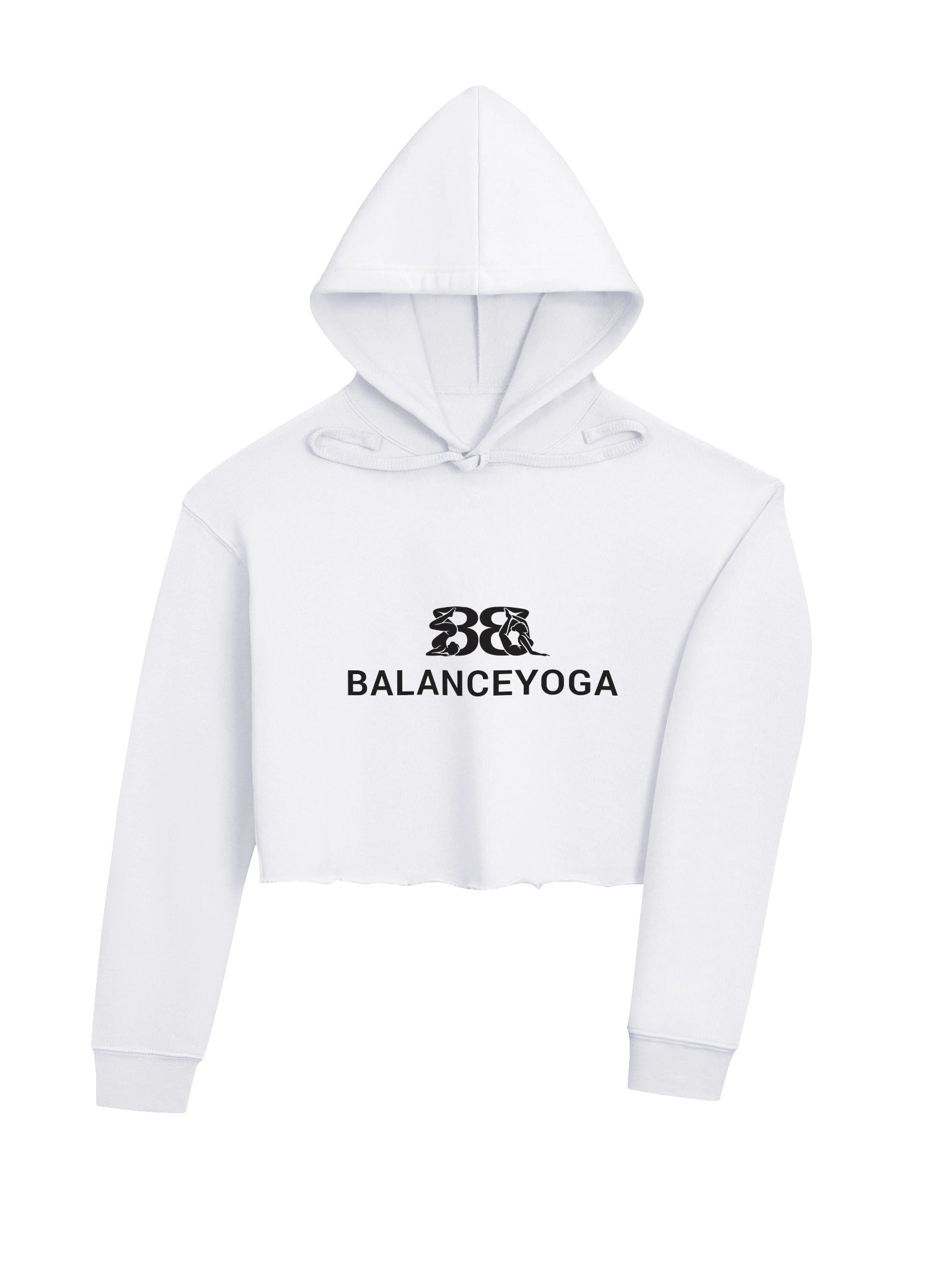 Balance Yoga Logo Fleece Crop Hoodie product image (4)