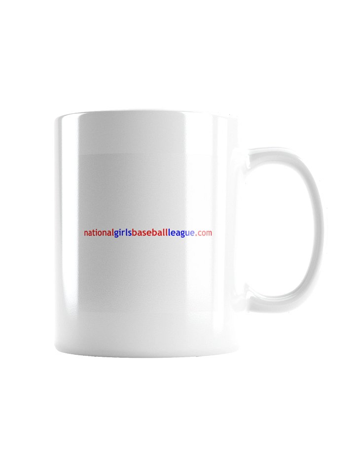 NGBL Legacy Collection Modern Nite Ball Logo White Glossy Mug product image (5)