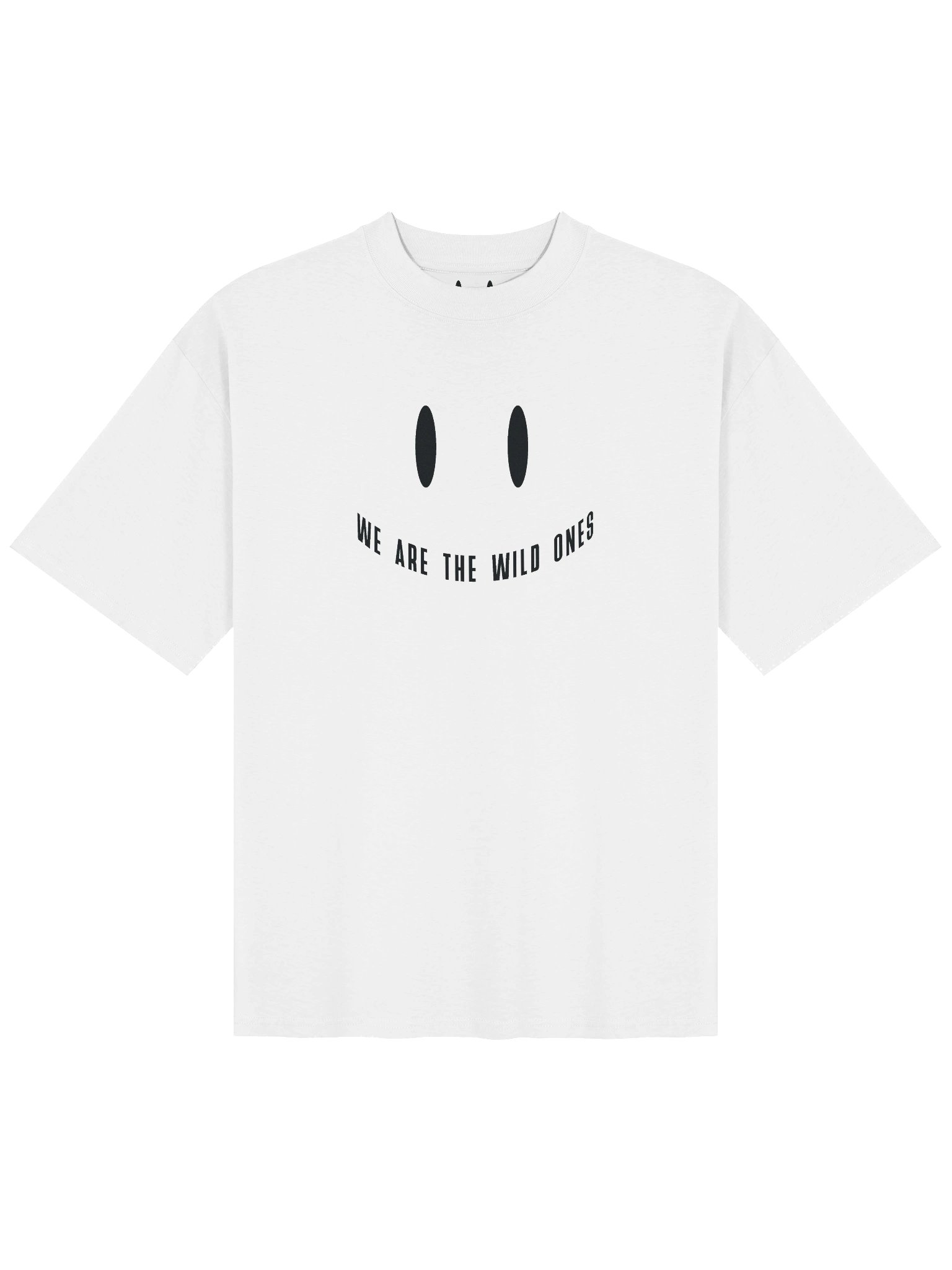 Smiley Black Oversized Tee product image (1)