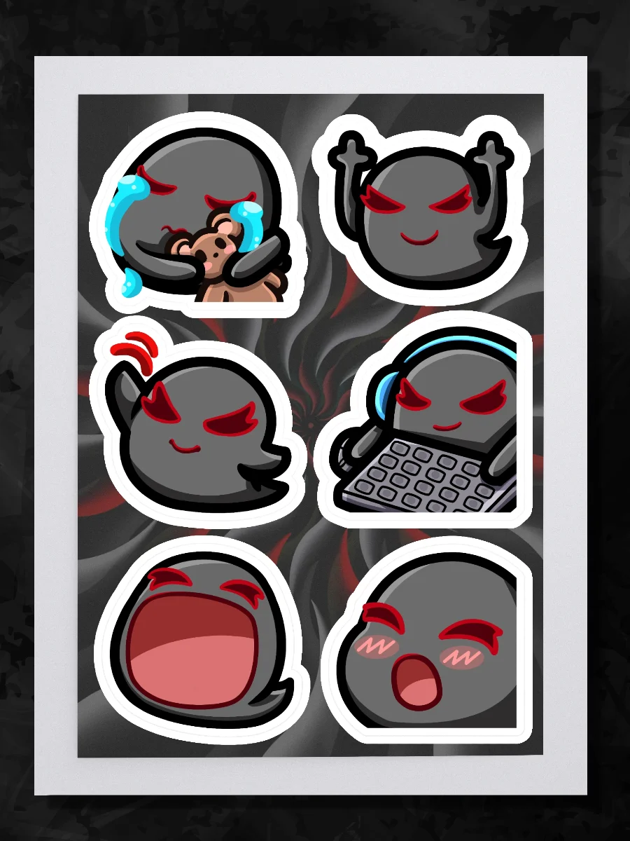 Emote Sticker Sheet 6 product image (4)