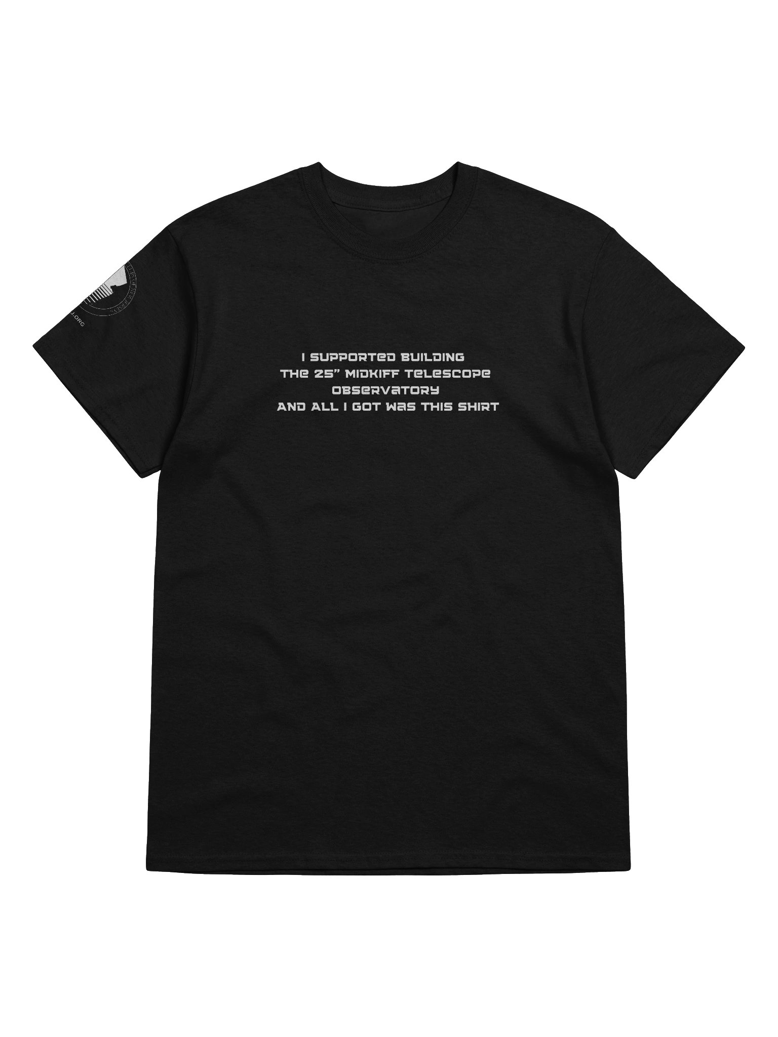 Special Edition: Midkiff Telescope TShirt (white print) product image (5)