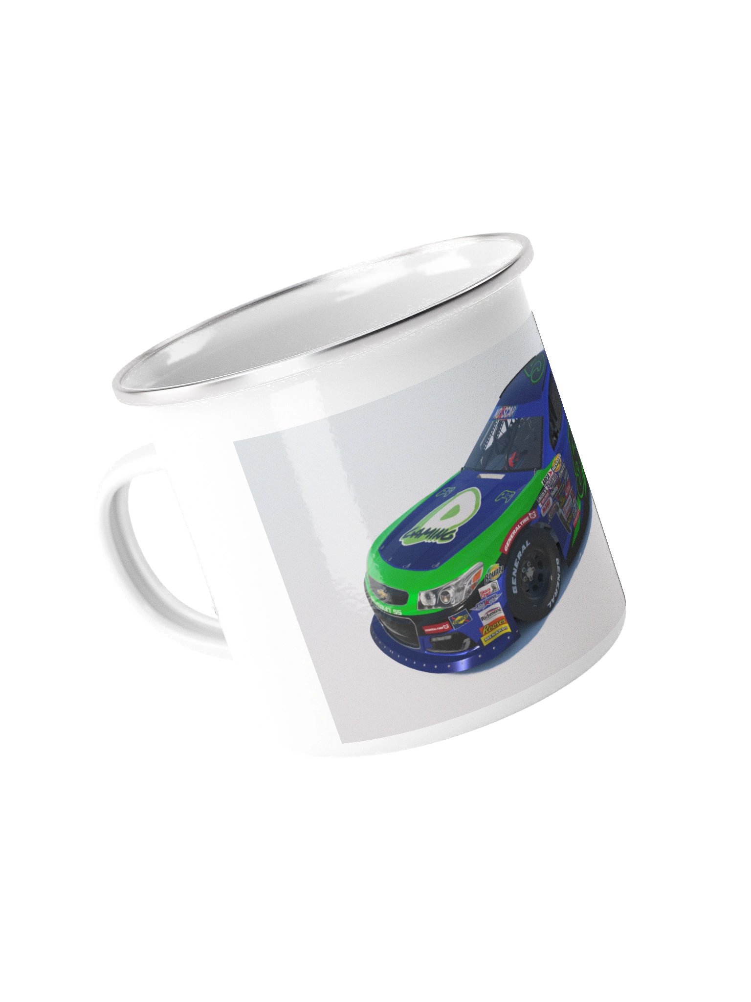 Rumble Racing Enamel Mug product image (4)