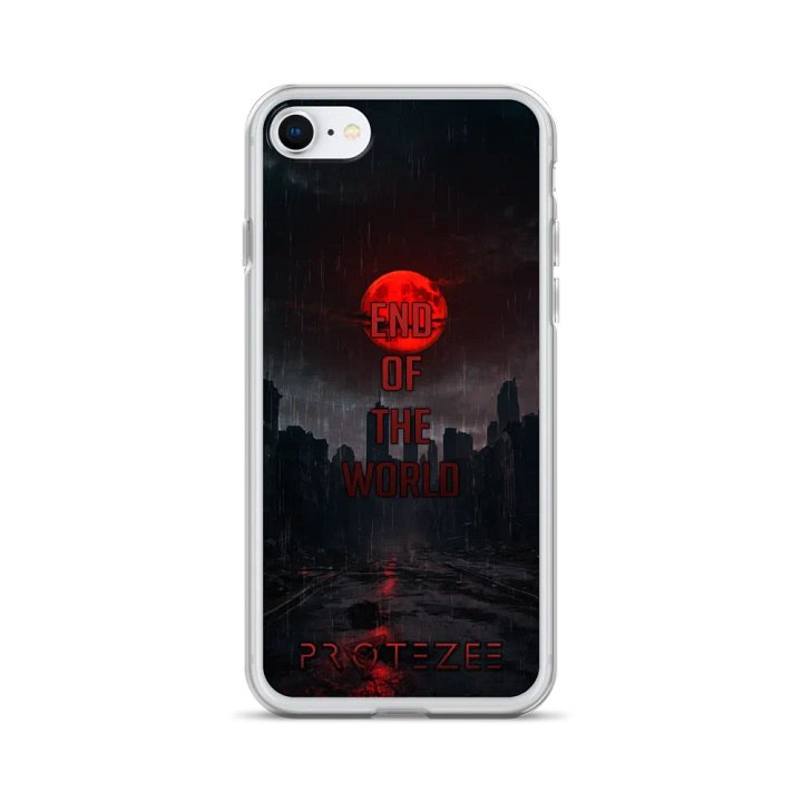 End of the World Clear iPhone Case (Limited Edition) product image (1)