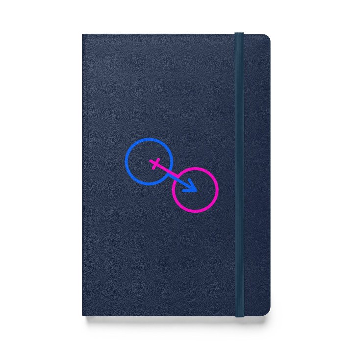 Traditional Gender Unity Hardcover Journal product image (1)