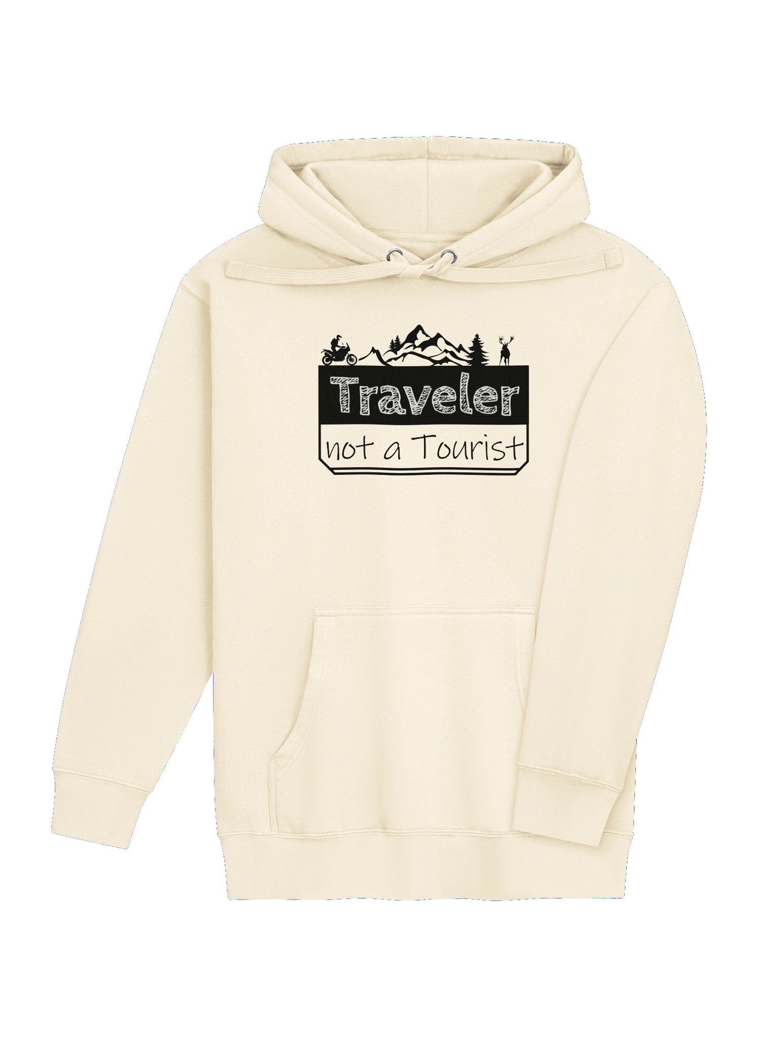 WOMEN’S Hoodie | Traveler not a Tourist product image (4)