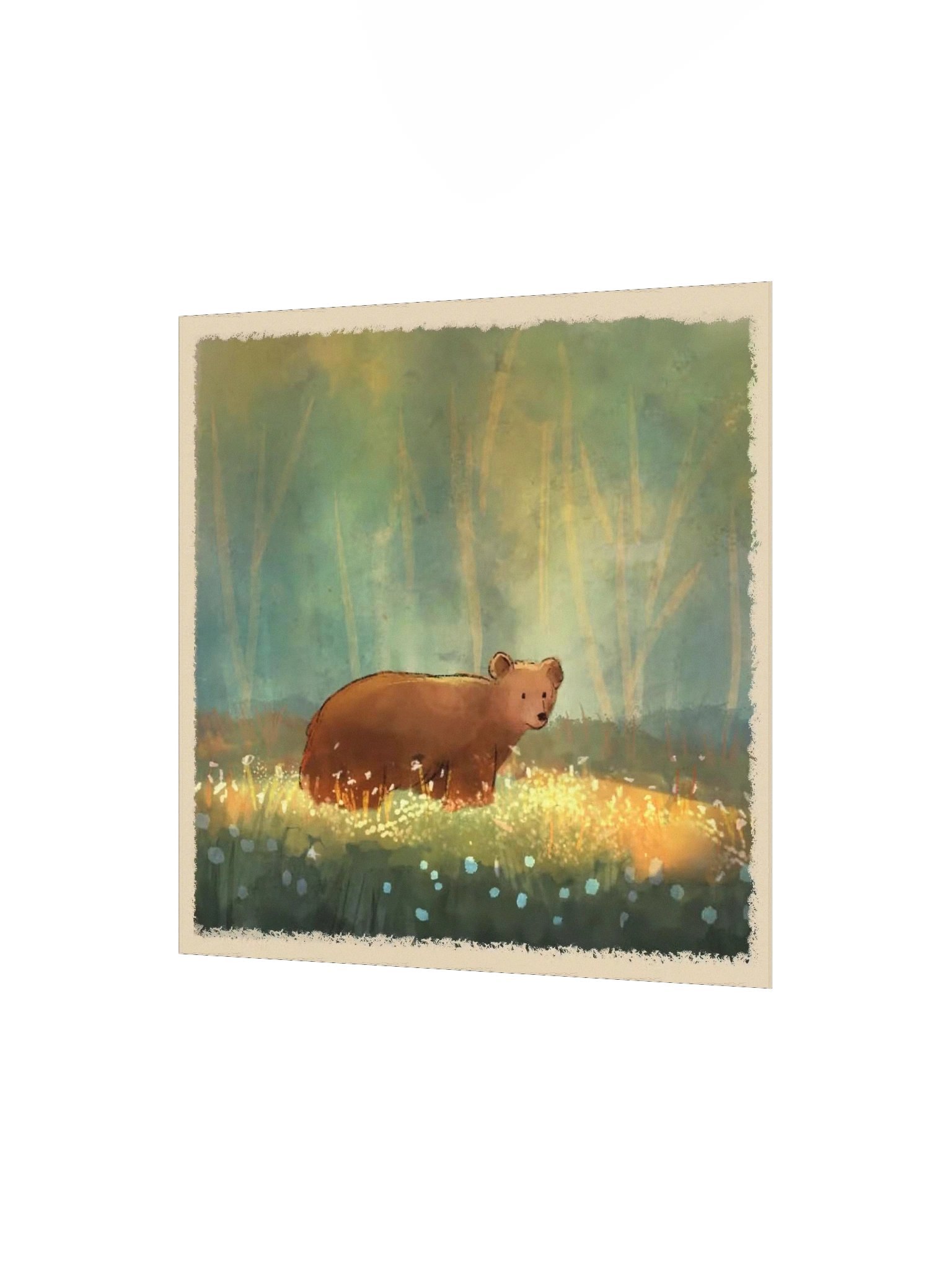 Bear in Meadow Poster product image (4)