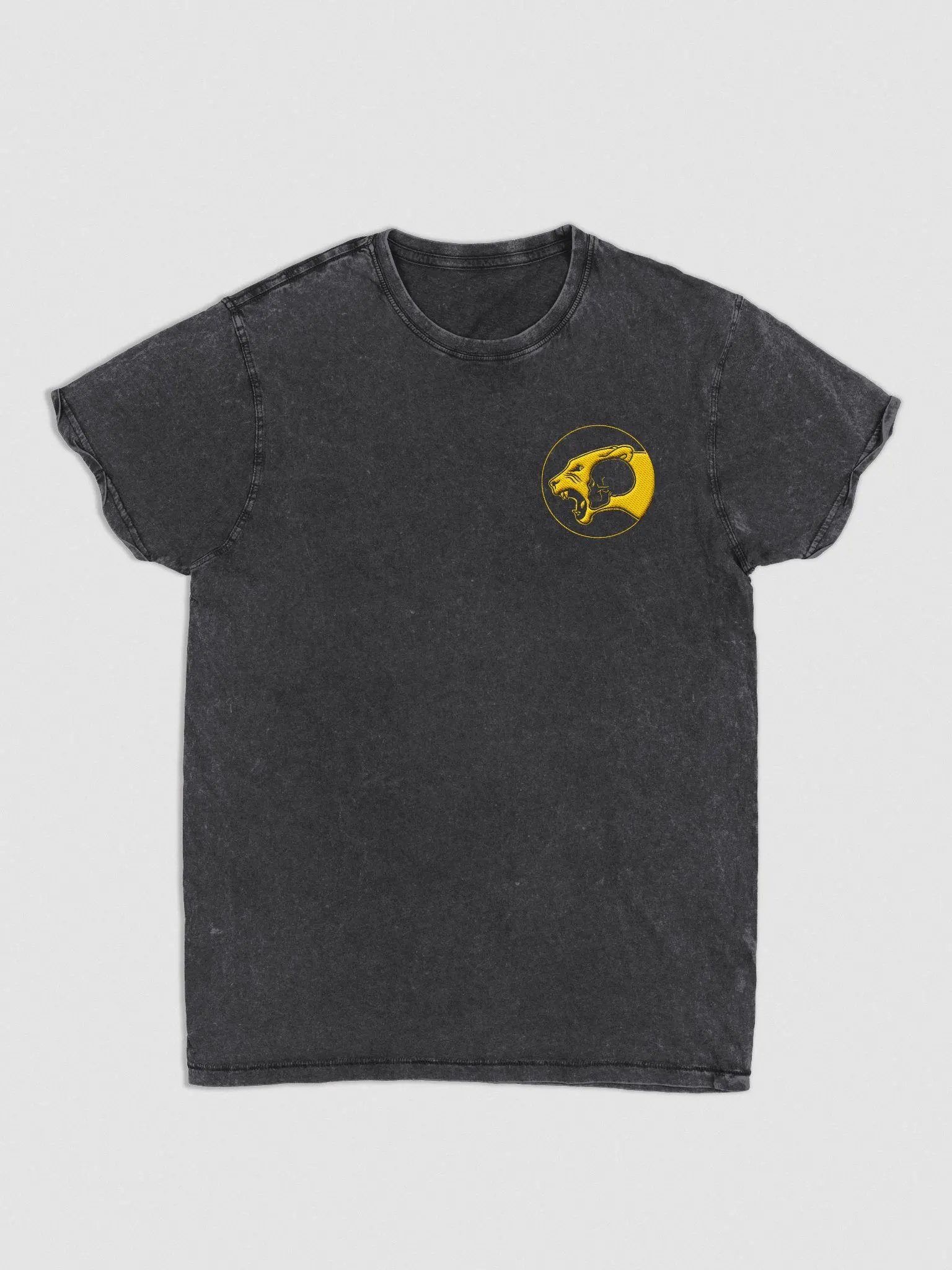 Sekhali Logo Embroidered Denim T-Shirt product image (1)