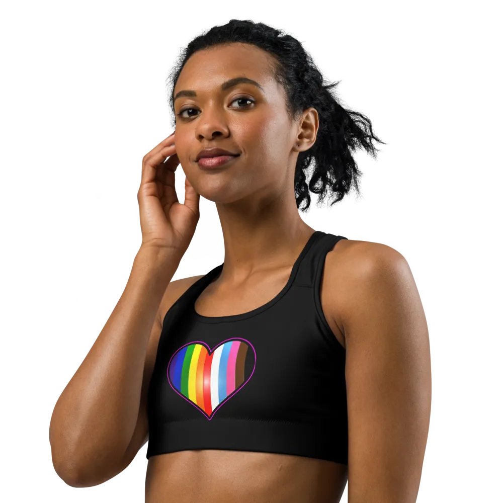 Love is Love Sports Bra product image (6)